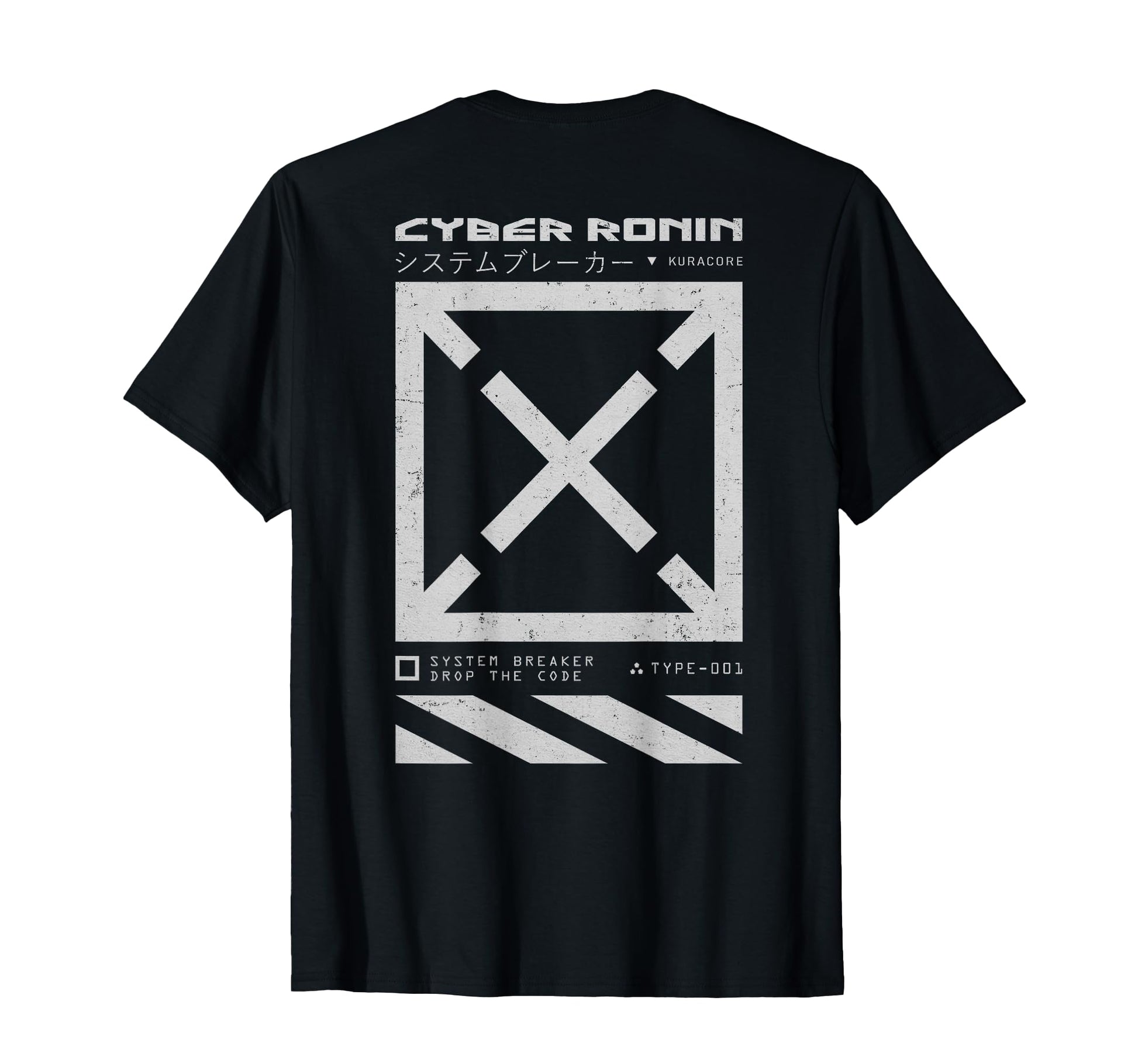 Back Japanese Streetwear Y2K Techwear T-Shirt - Novelty Apparel Men Women - T-Shirt, Sweatshirt, Hoodie