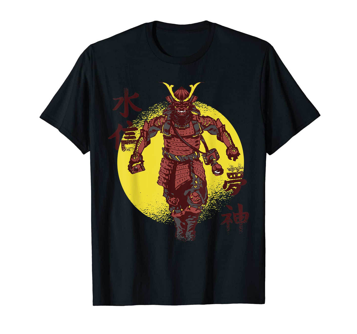 Japanese Camera Warrior Samurai T-Shirt - Graphic Print for Adults - T-Shirt, Sweatshirt, Hoodie