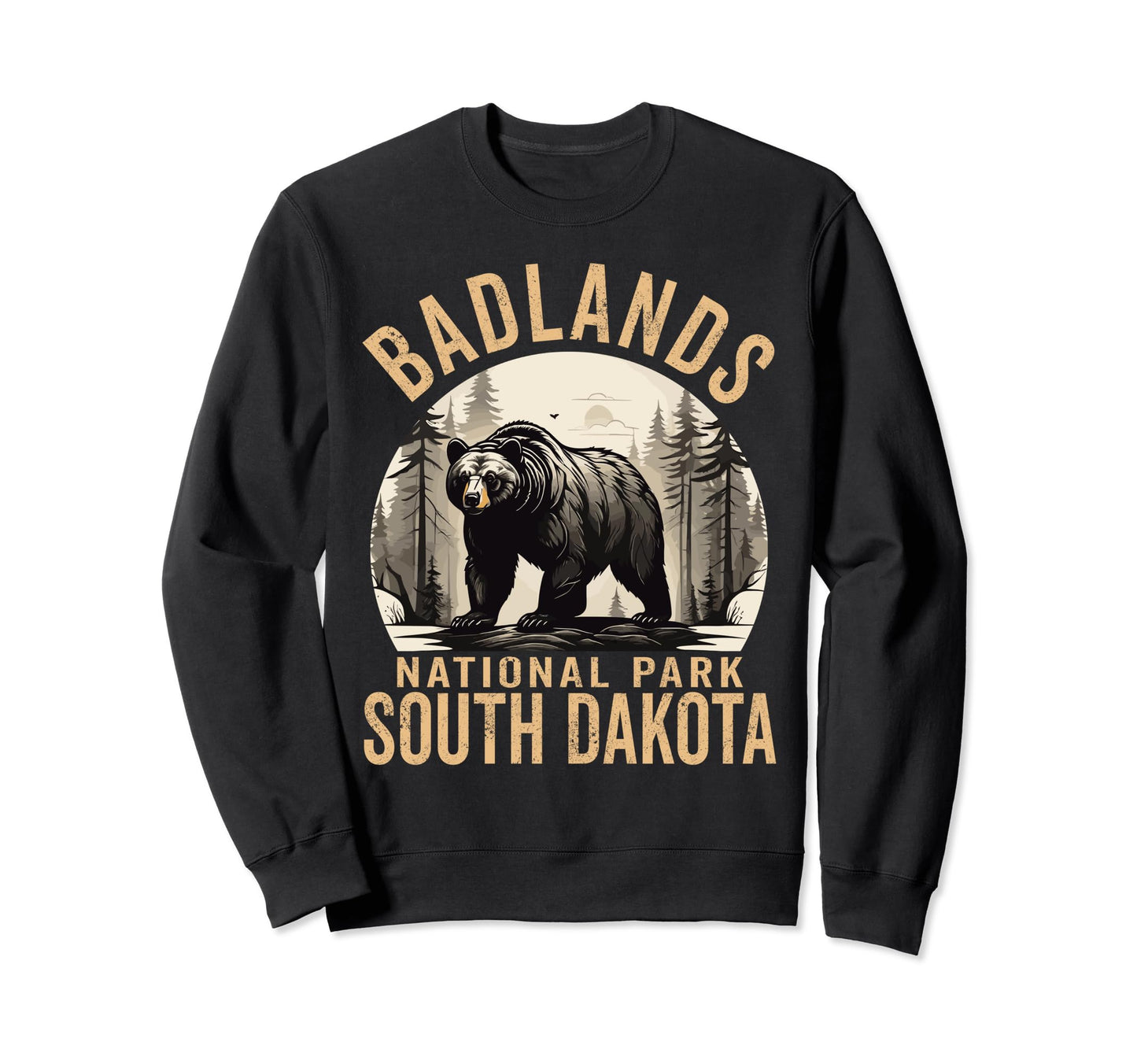 Badlands National Park South Dakota Mom Sweatshirt - Graphic Print Unisex - T-Shirt, Sweatshirt, Hoodie