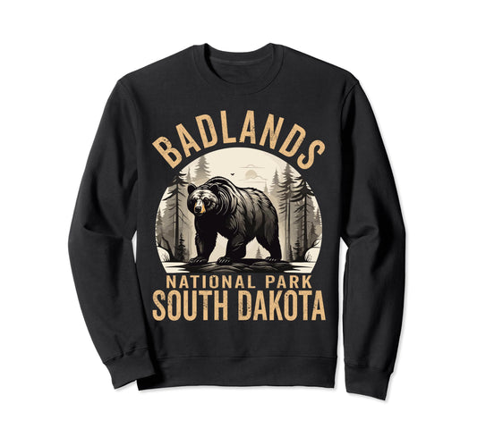 Badlands National Park South Dakota Mom Sweatshirt - Graphic Print Unisex - T-Shirt, Sweatshirt, Hoodie