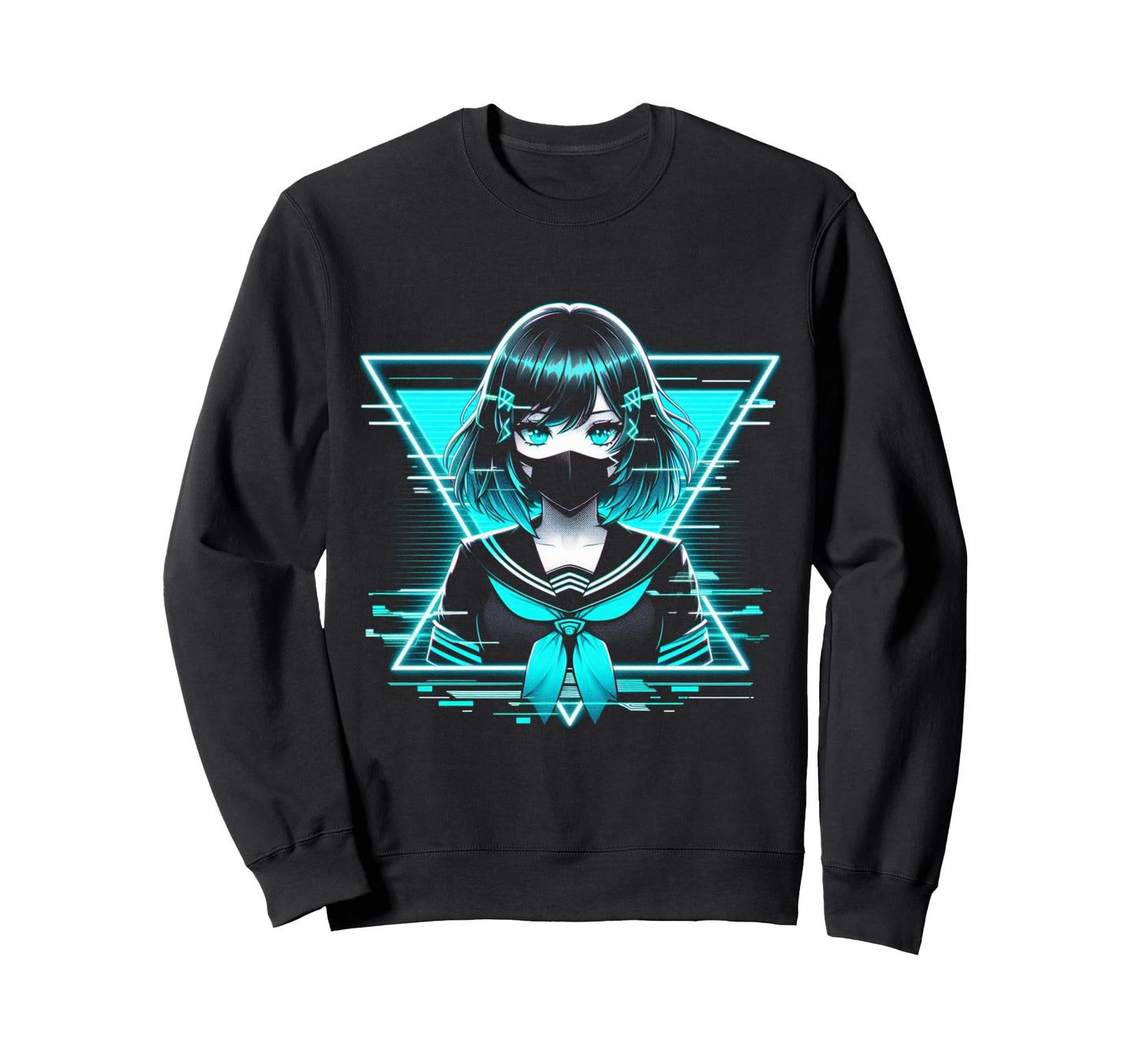 Japanese Anime Indie Old Aesthetic Sweatshirt - Trendy Graphic for Adults - T-Shirt, Sweatshirt, Hoodie