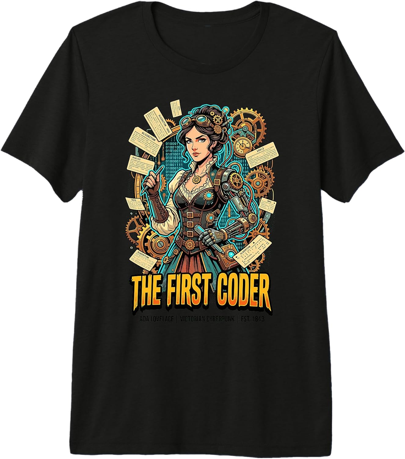 Algorithm Pioneers - Adult & Kids T-Shirts, Sweatshirts & Hoodies apparel design preview 1