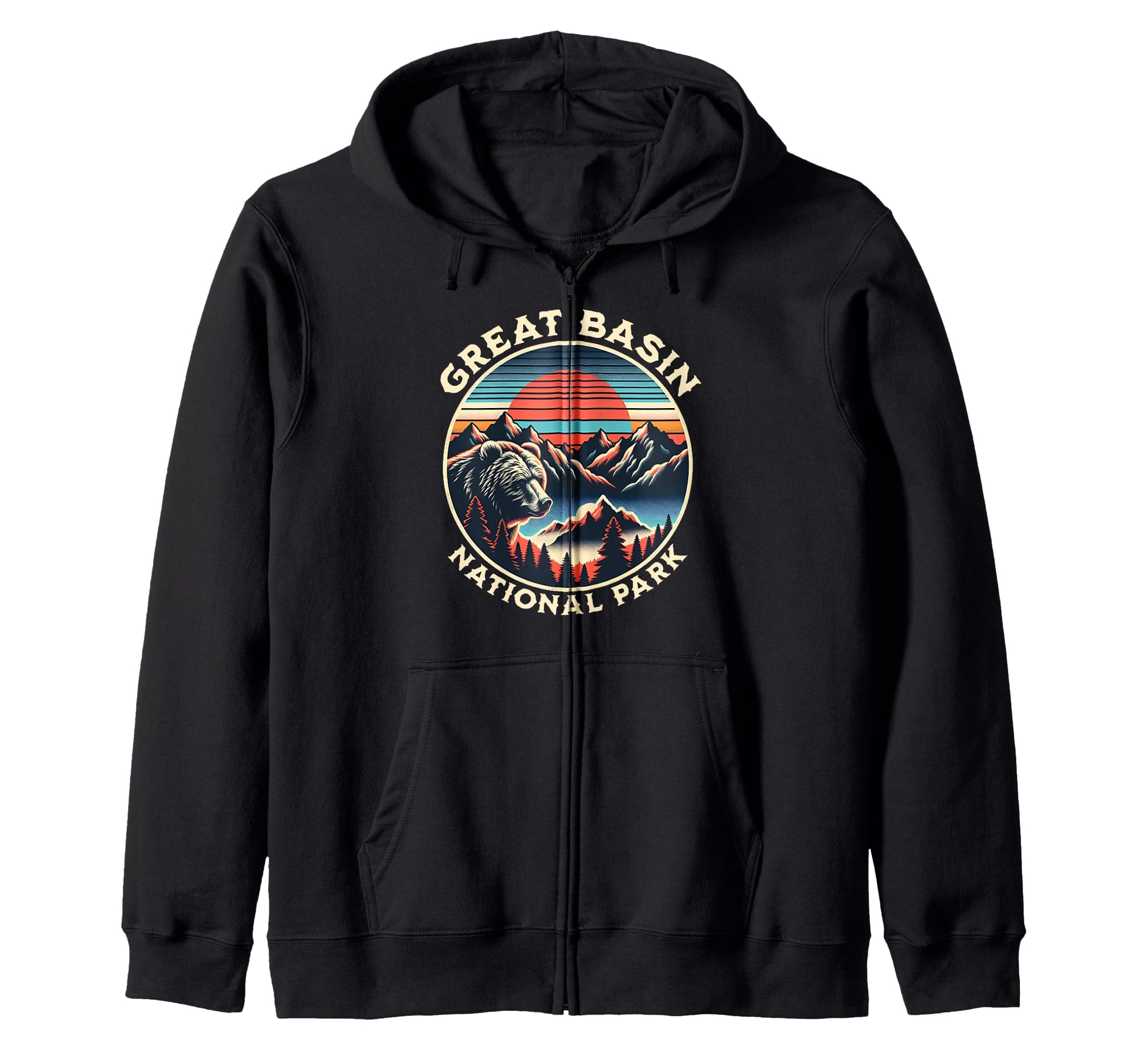 Great Basin National Park Nevada Usa T-Shirt - Custom Art Print Unisex - T-Shirt, Sweatshirt, Hoodie