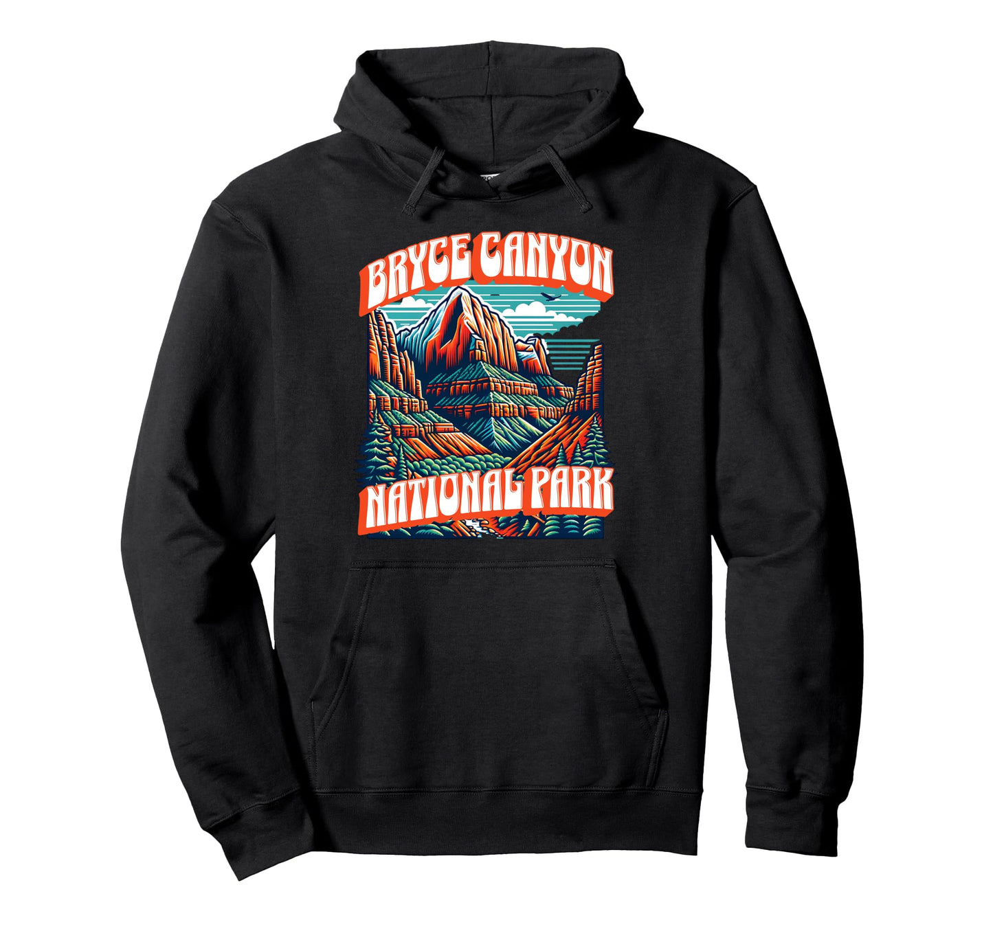 Bryce Canyon National Park Utah Usa Hoodie - Fun Novelty Design for Adults - T-Shirt, Sweatshirt, Hoodie