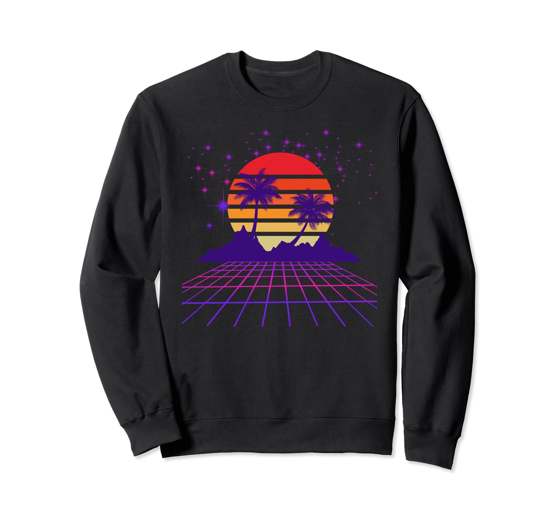 1980S 1990S Vaporwave Aesthetic Sweatshirt - Aesthetic Graphic Men Women - T-Shirt, Sweatshirt, Hoodie