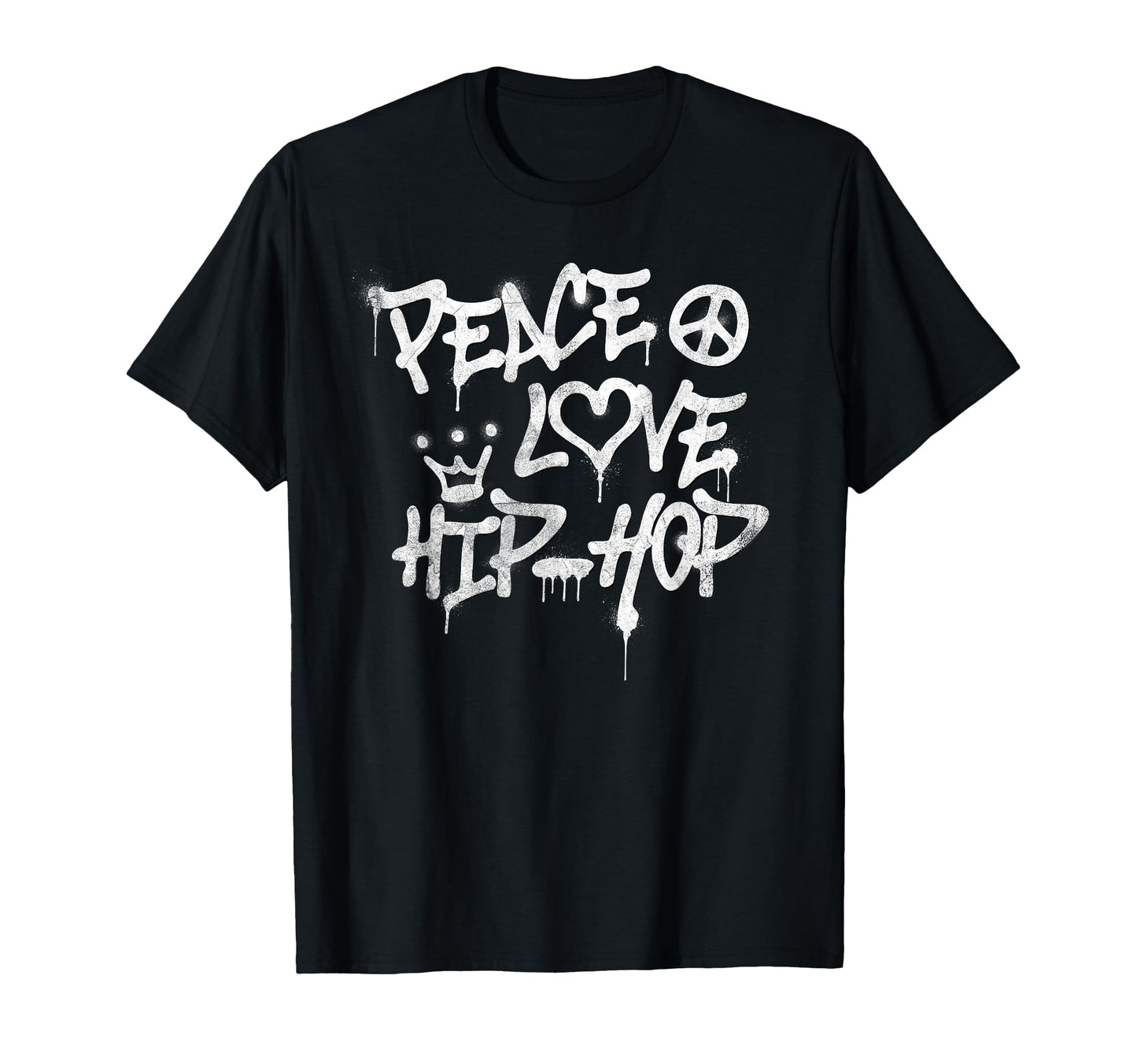 Peace Love Hip Hop Dancing T-Shirt - Unique Graphic Men Women - T-Shirt, Sweatshirt, Hoodie
