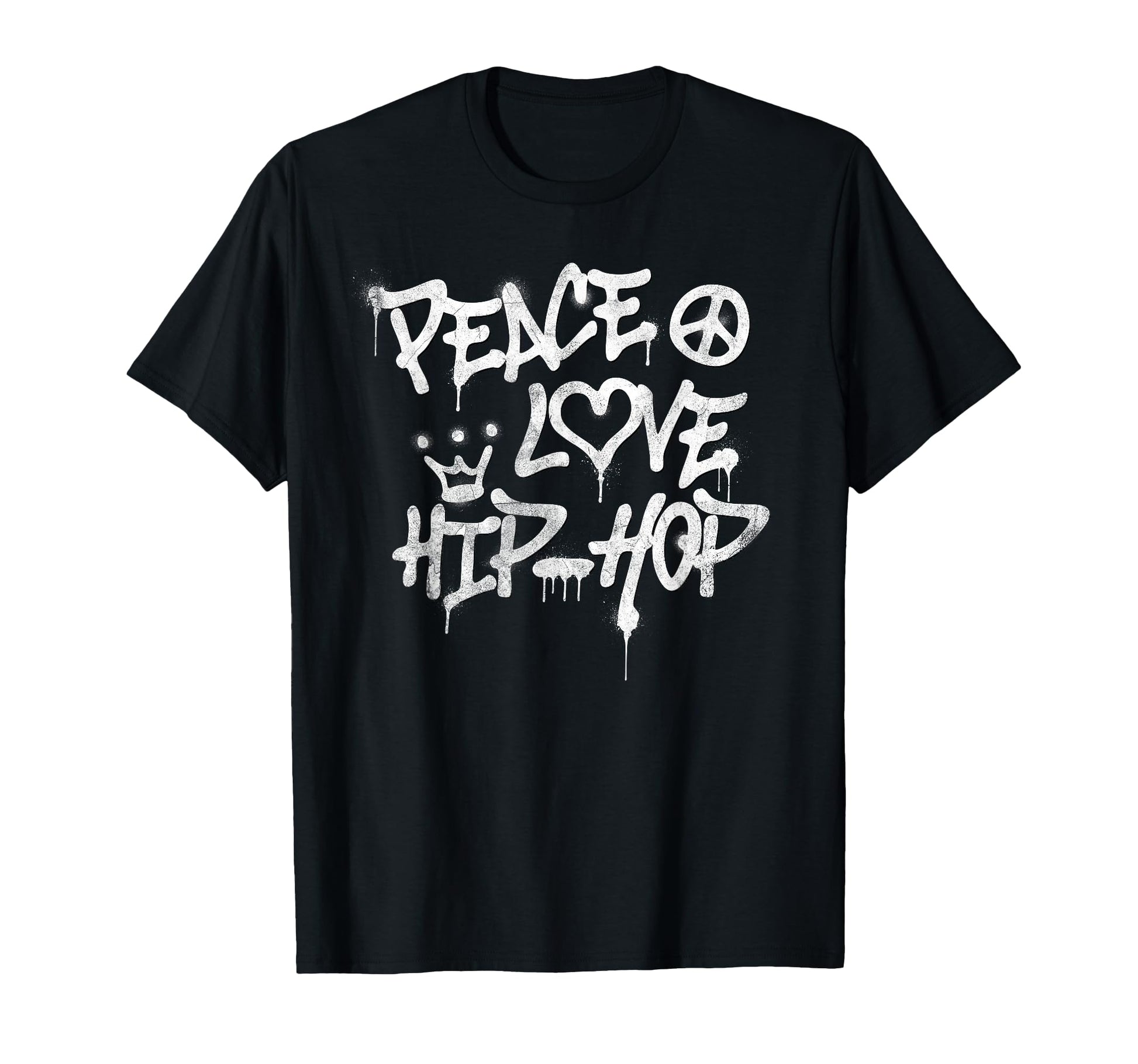 Peace Love Hip Hop Dancing T-Shirt - Unique Graphic Men Women - T-Shirt, Sweatshirt, Hoodie
