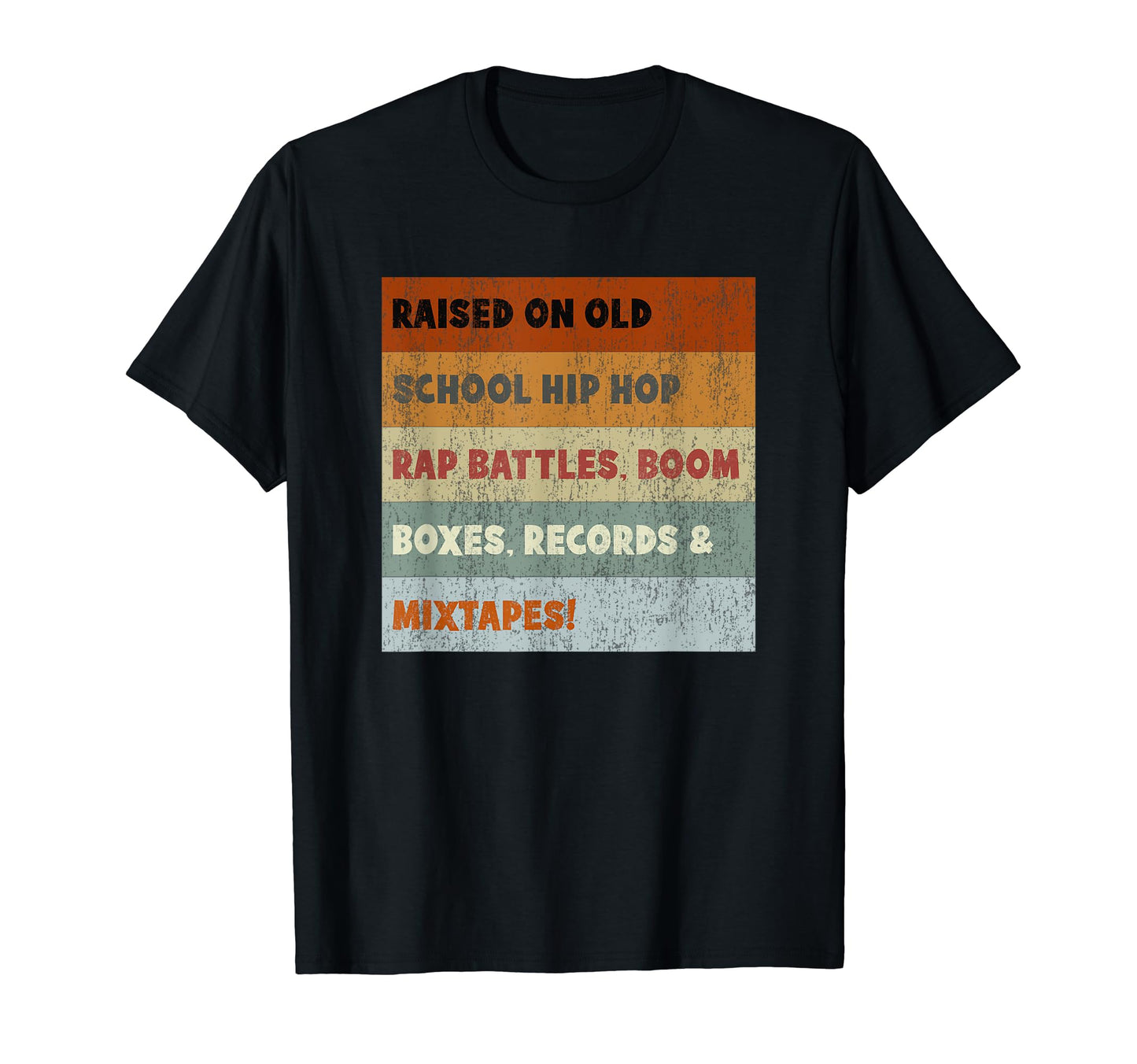 70S Raised Mixtapes Old School Hip T-Shirt - Minimalist Print for Adults - T-Shirt, Sweatshirt, Hoodie