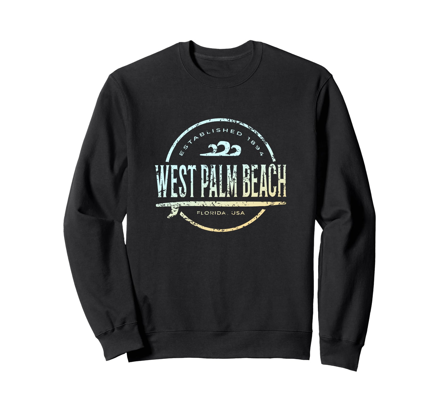 West Palm Beach West Palm Beach Sweatshirt - Graphic Print for Adults - T-Shirt, Sweatshirt, Hoodie