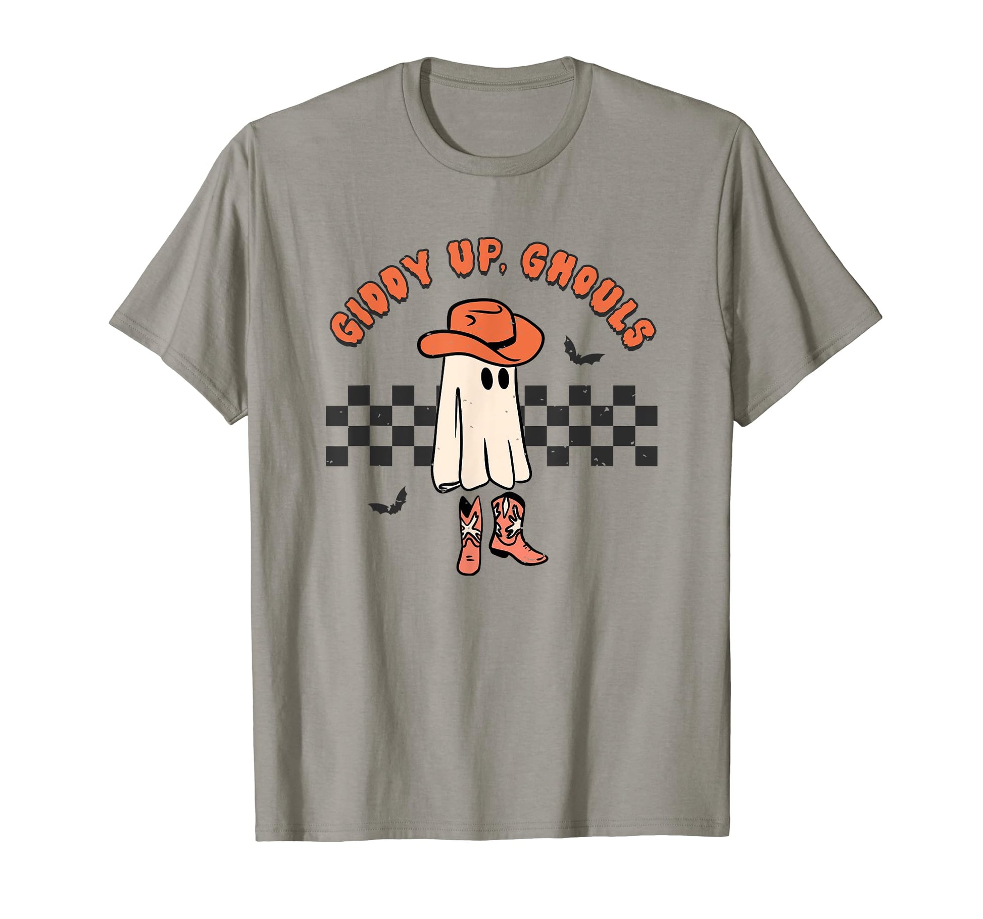 Halloween Cowgirl Ghost Western Fall T-Shirt - Graphic Print Men Women - T-Shirt, Sweatshirt, Hoodie