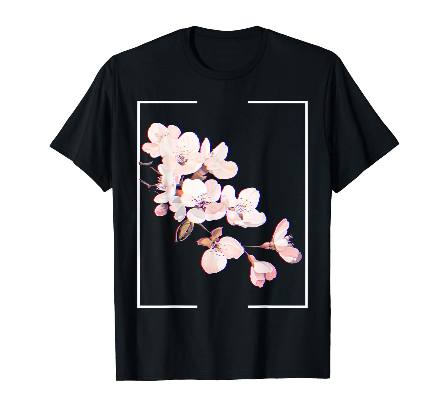 Cherry Blossom Japanese Aesthetic T-Shirt - Fun Novelty Design Men Women - T-Shirt, Sweatshirt, Hoodie