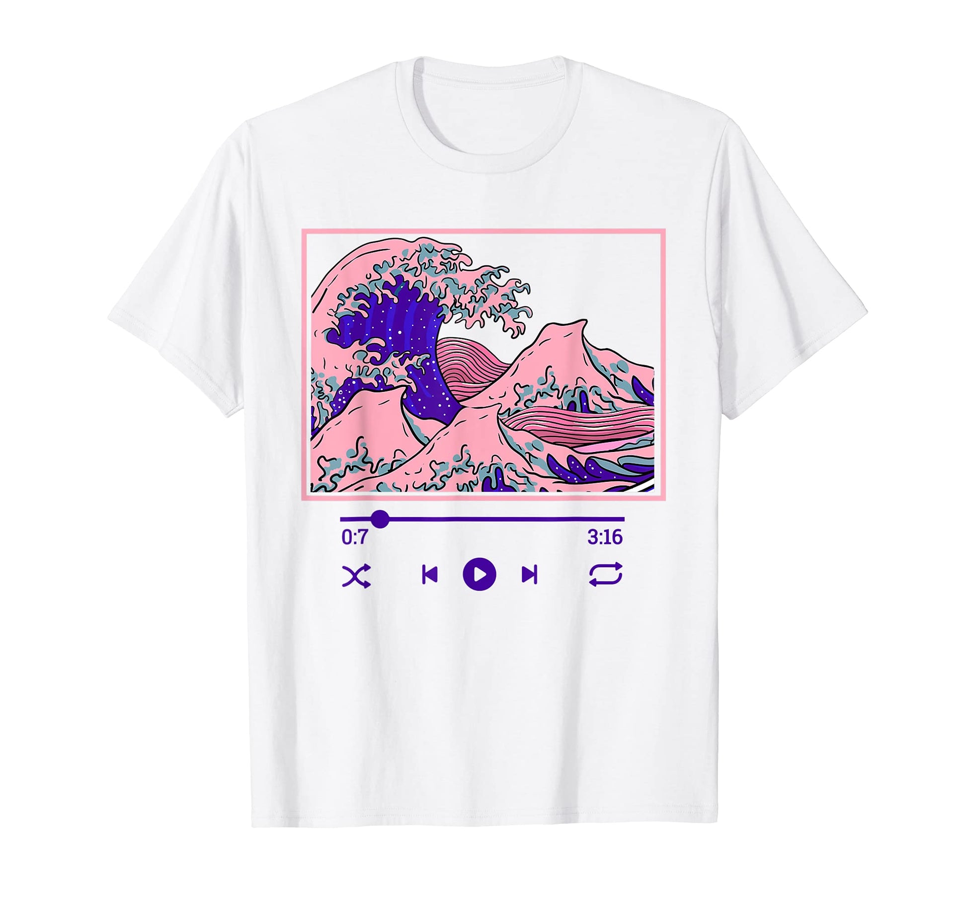 Vaporwave Aesthetic Japan 80S 90S T-Shirt - Custom Art Print for Adults - T-Shirt, Sweatshirt, Hoodie