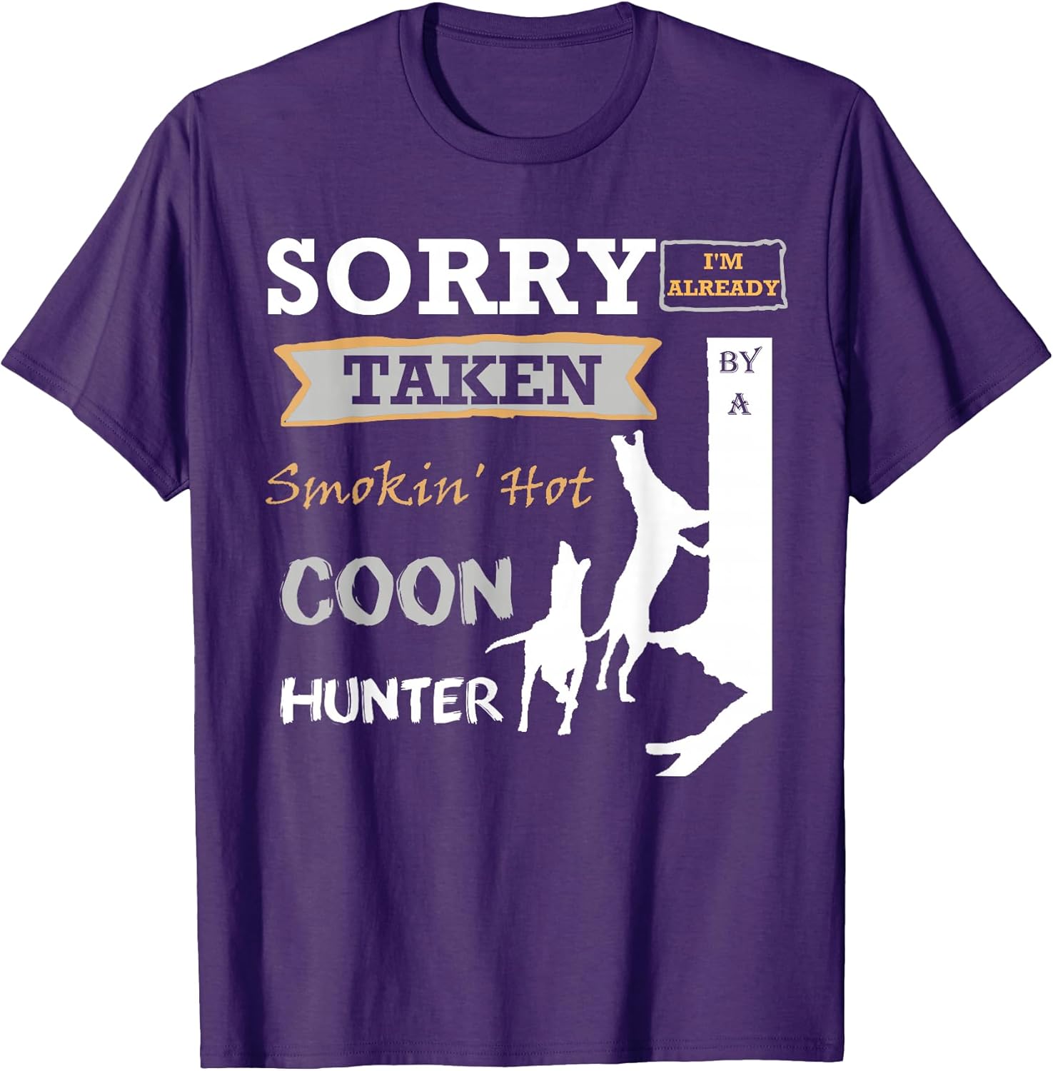 Coonhunters and Coonhounds Accessories Gear - Adult & Kids T-Shirts, Sweatshirts & Hoodies apparel design preview 1