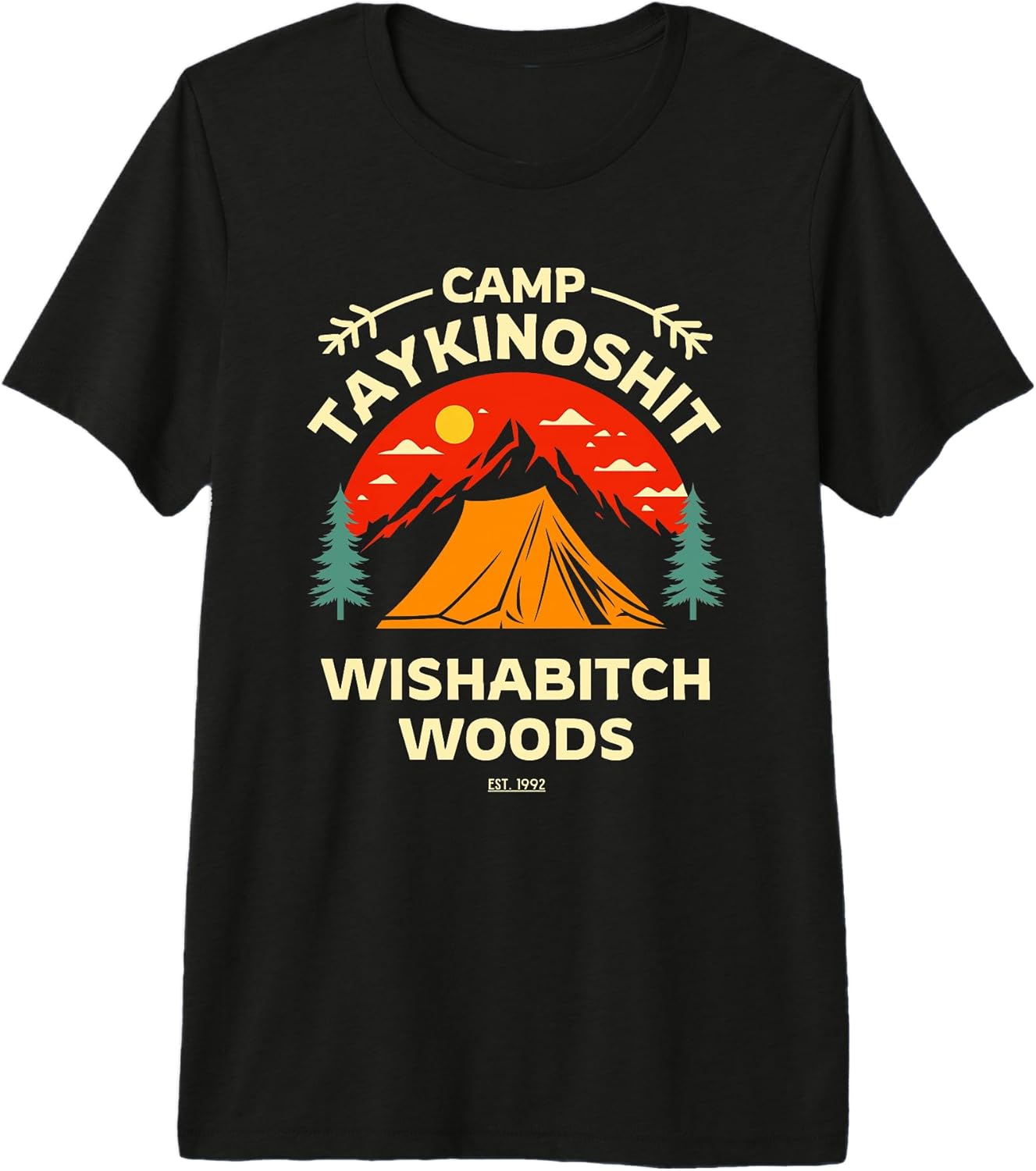 Wishabitch Woods For Funsies - Adult & Kids T-Shirts, Sweatshirts & Hoodies apparel design preview 1