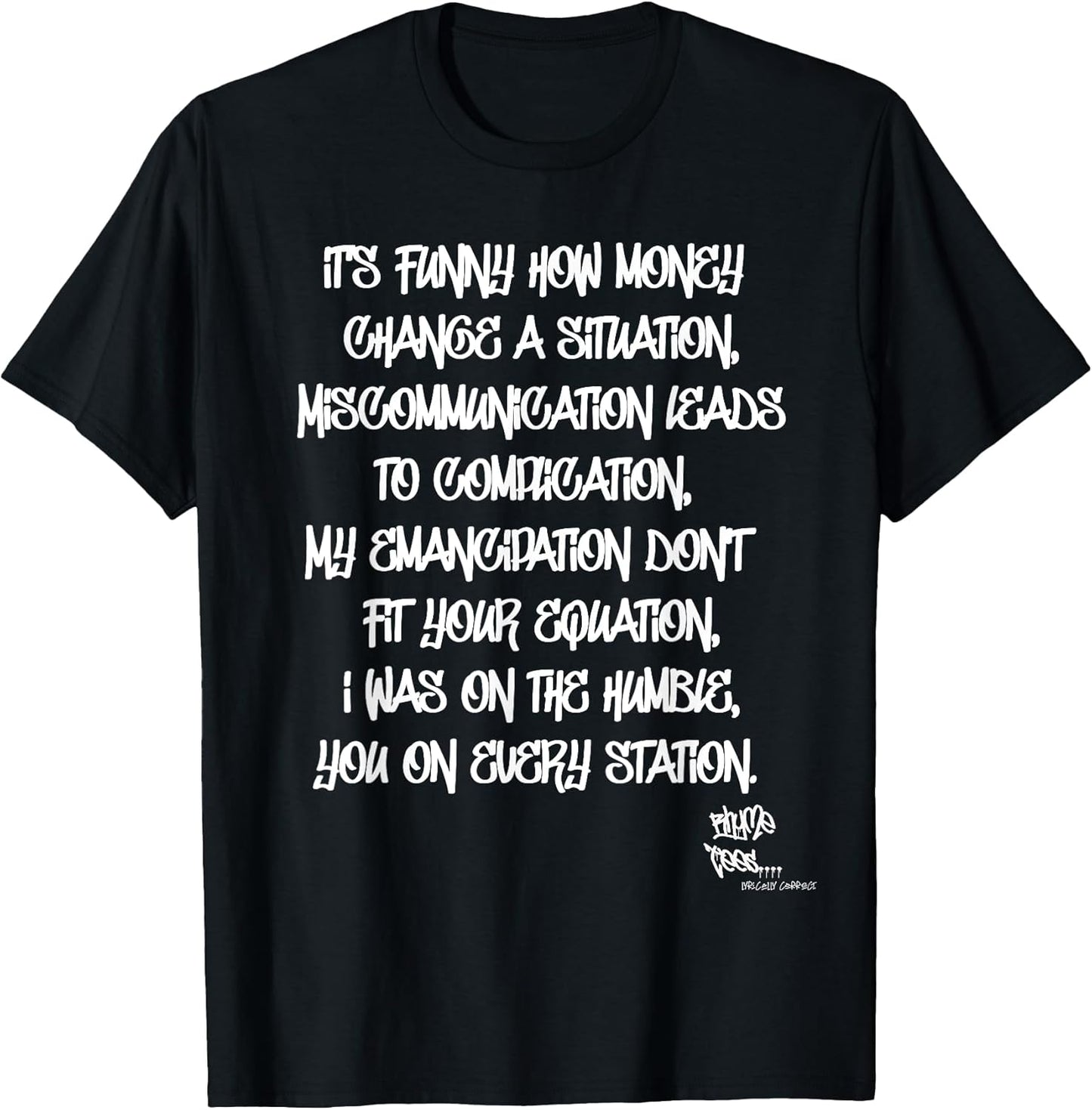 OLD SCHOOL RAP HIP HOP Miseducation Quote 90's - Adult & Kids T-Shirts, Sweatshirts & Hoodies apparel design preview 1