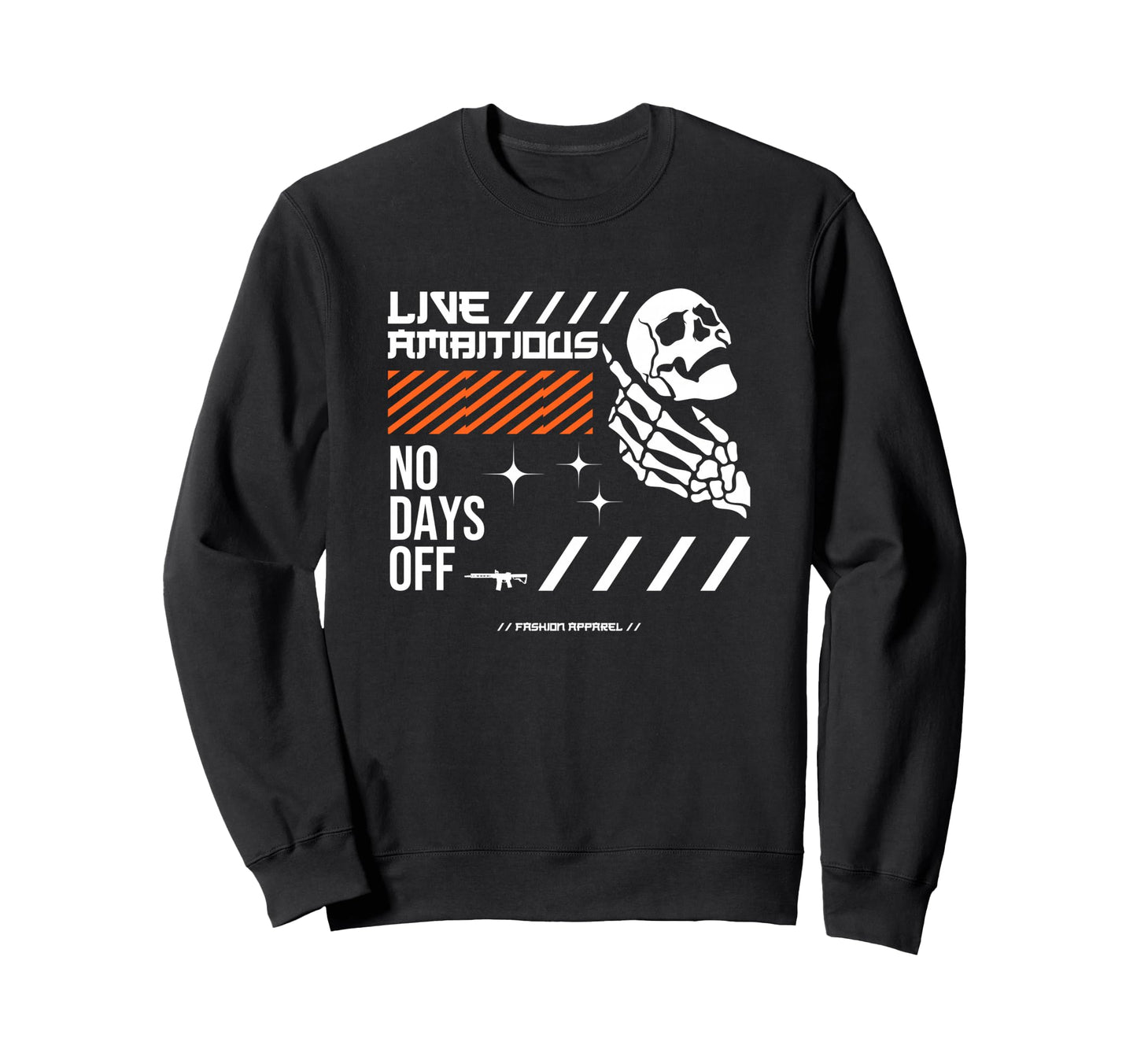 Live Ambitious Aesthetic Edgy Sweatshirt - Trendy Graphic for Adults - T-Shirt, Sweatshirt, Hoodie
