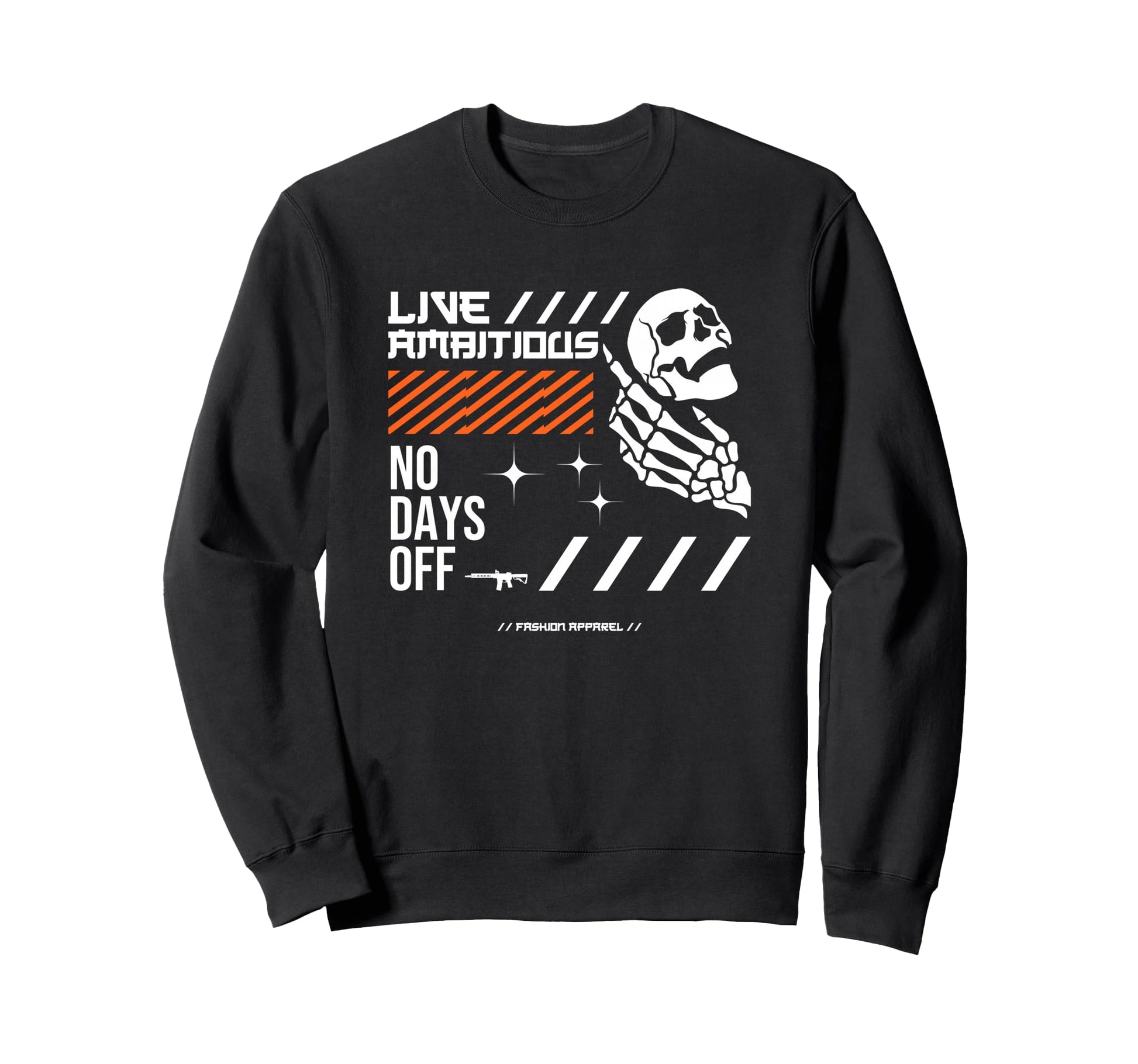 Live Ambitious Aesthetic Edgy Sweatshirt - Trendy Graphic for Adults - T-Shirt, Sweatshirt, Hoodie