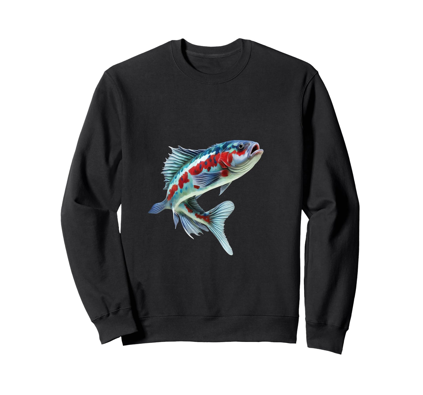 Rainbow Trout Fishing Sweatshirt - Graphic Print Men Women - T-Shirt, Sweatshirt, Hoodie