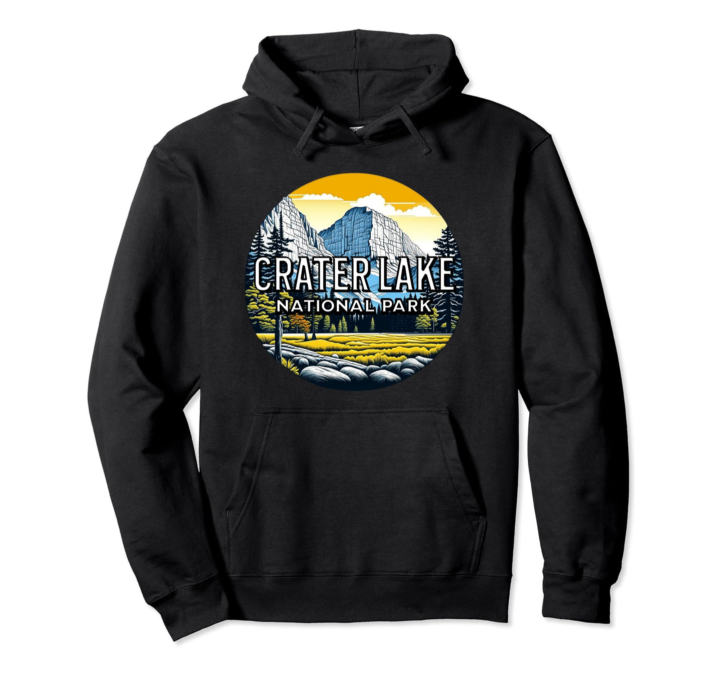 Crater Lake National Park Oregon Usa T-Shirt - Trendy Graphic for Adults - T-Shirt, Sweatshirt, Hoodie
