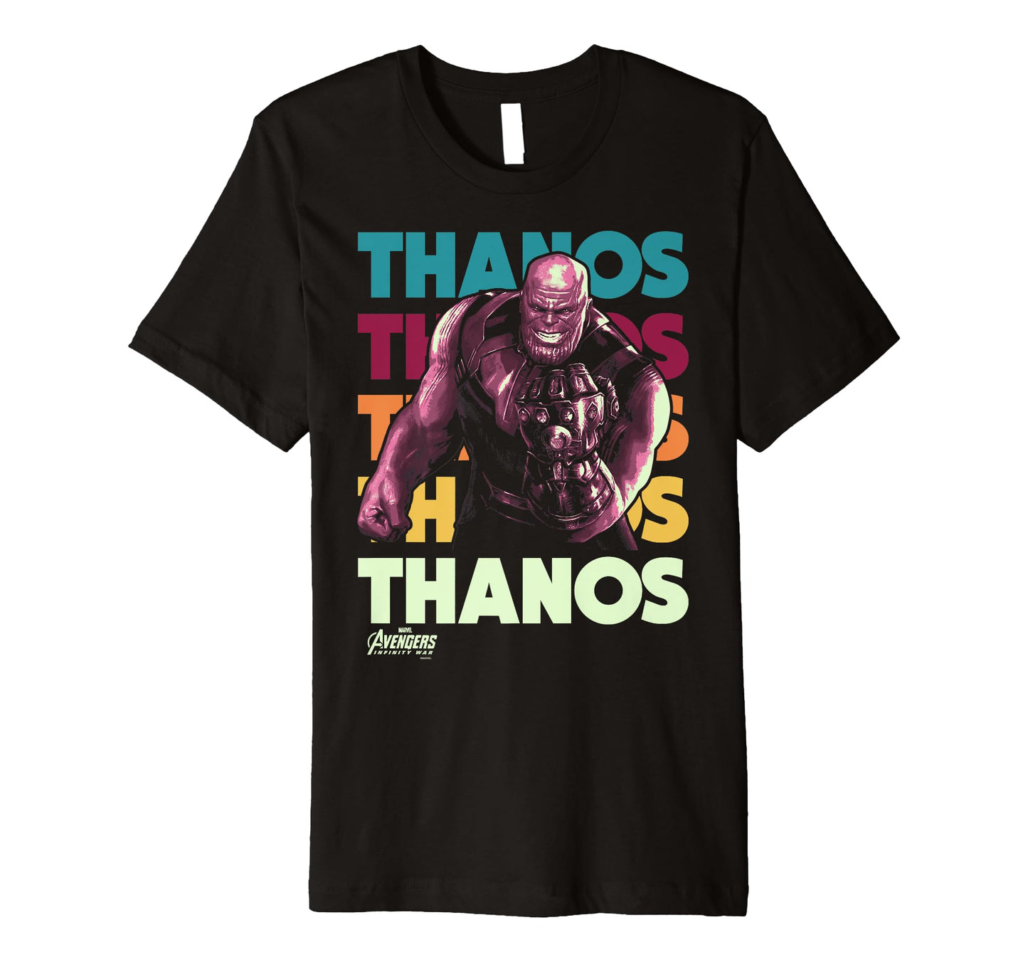Marvel Infinity War Thanos Rainbow T-Shirt - Unique Graphic for Adults - T-Shirt, Sweatshirt, Hoodie