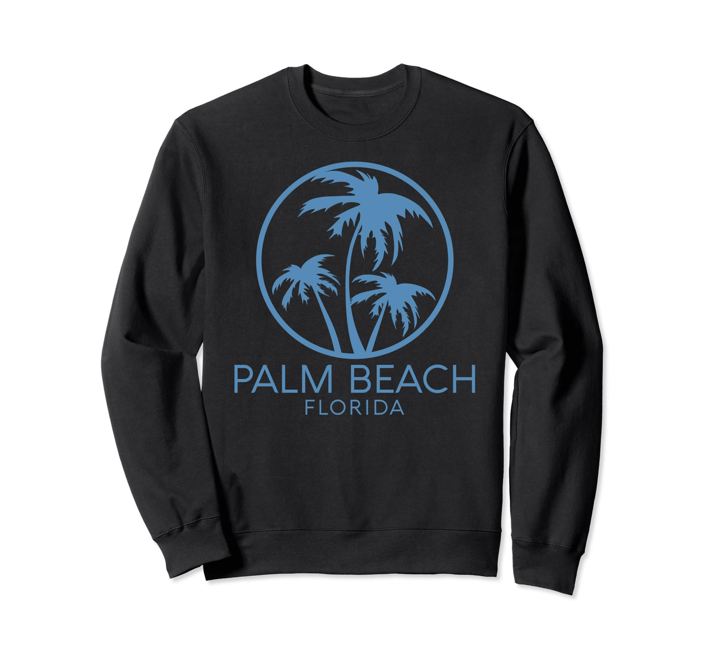 Palm Beach Florida Summer Fort Sweatshirt - Trendy Graphic for Adults - T-Shirt, Sweatshirt, Hoodie