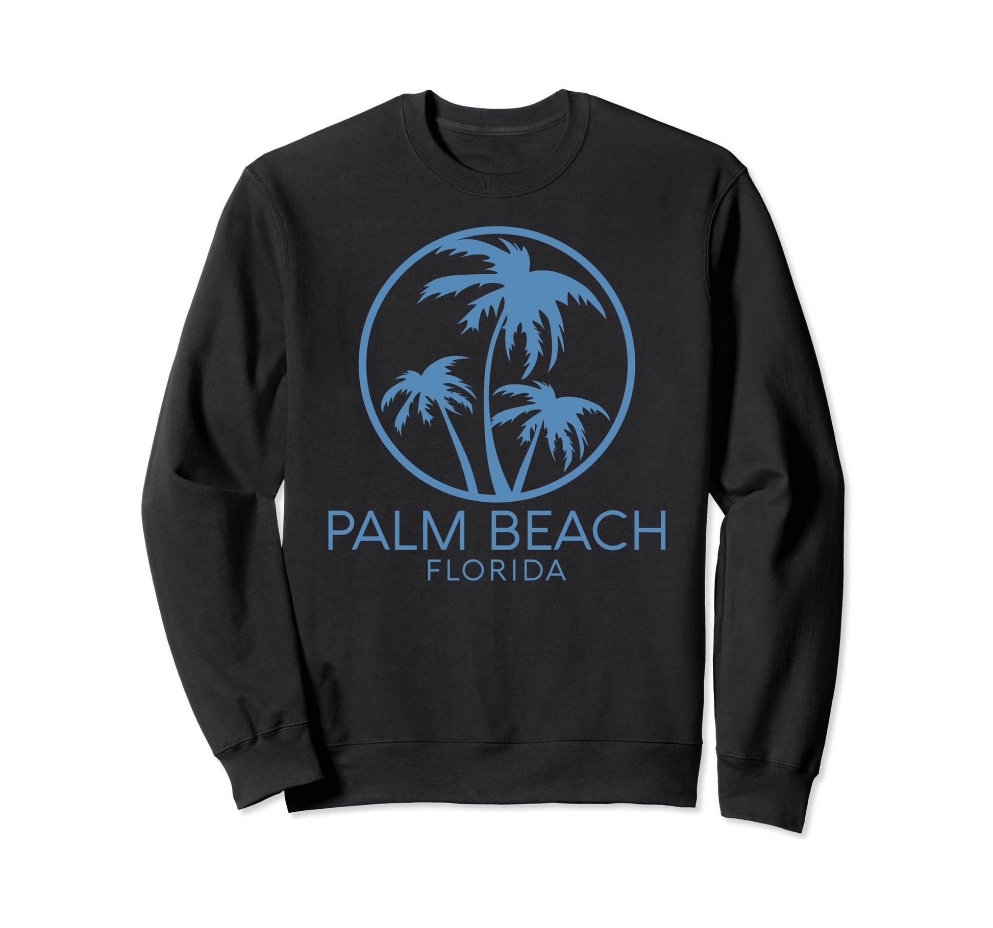 Palm Beach Florida Summer Fort Sweatshirt - Trendy Graphic for Adults - T-Shirt, Sweatshirt, Hoodie