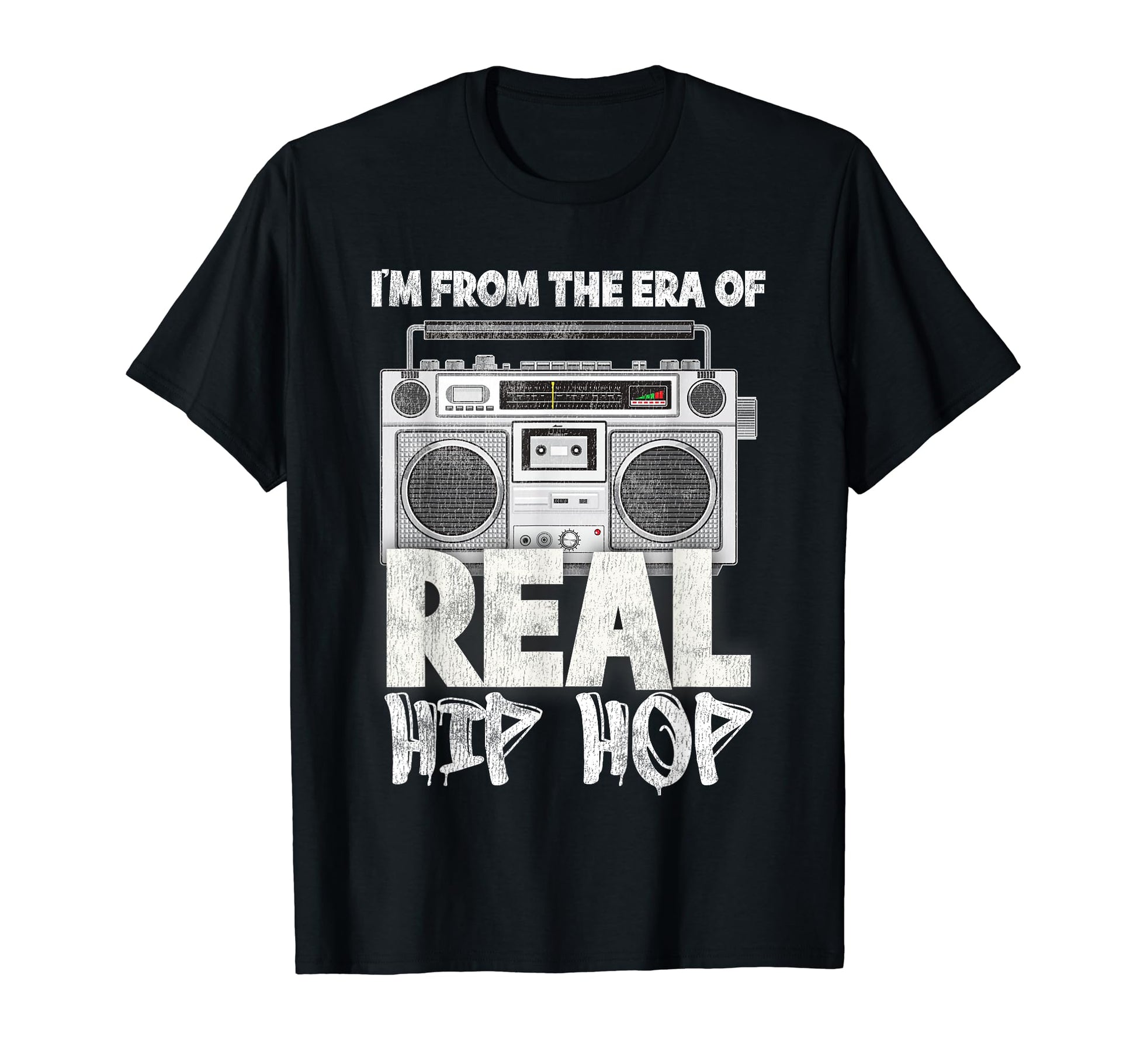 Im From Era Real Hip Hop Music Boom T-Shirt - Custom Art Print Men Women - T-Shirt, Sweatshirt, Hoodie