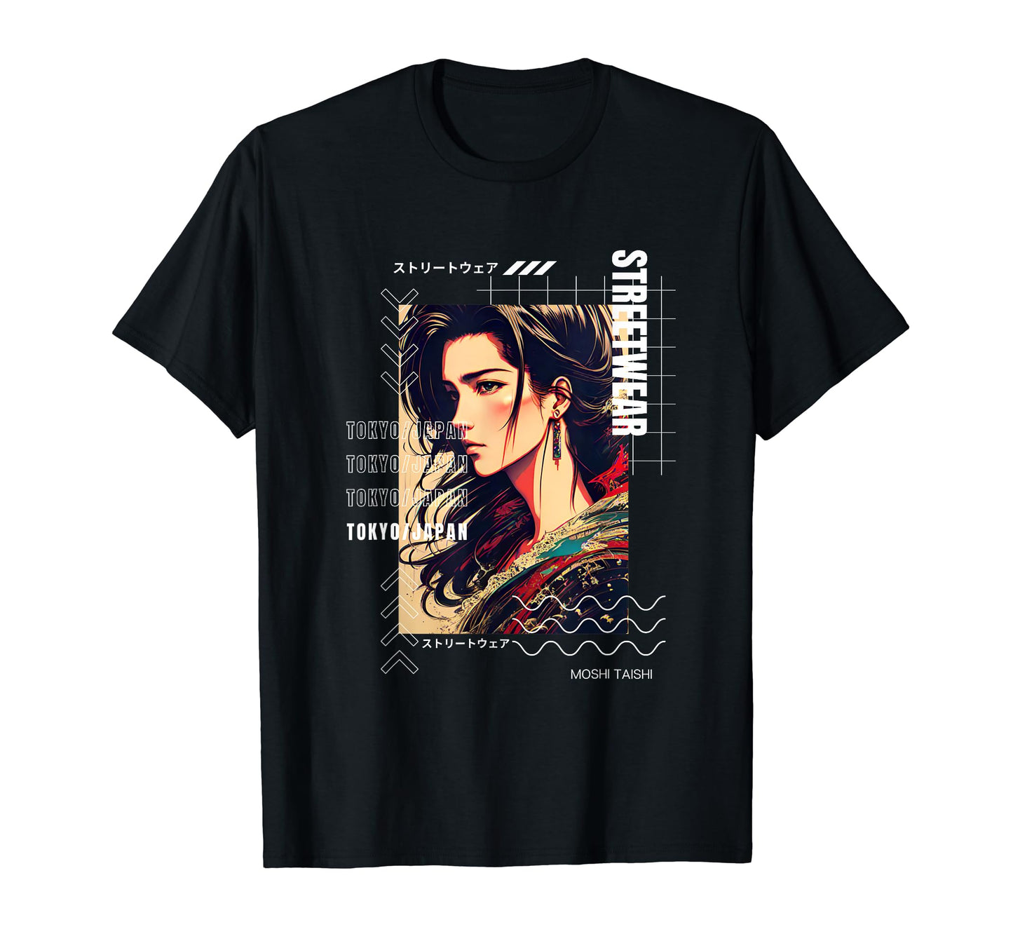 Lofi Tokyo Japanese Streetwear T-Shirt - Aesthetic Graphic for Adults - T-Shirt, Sweatshirt, Hoodie