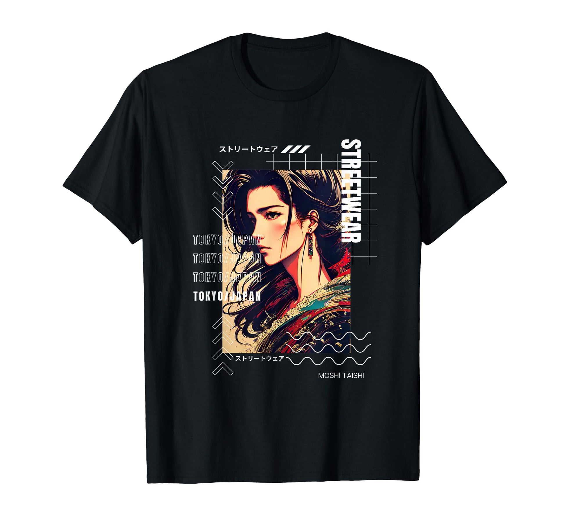 Lofi Tokyo Japanese Streetwear T-Shirt - Aesthetic Graphic for Adults - T-Shirt, Sweatshirt, Hoodie