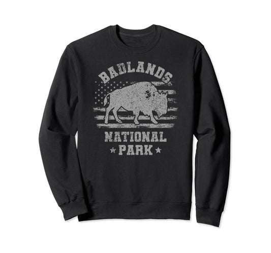 Badlands National Park Us Badlands Sweatshirt - Custom Art Print Unisex - T-Shirt, Sweatshirt, Hoodie