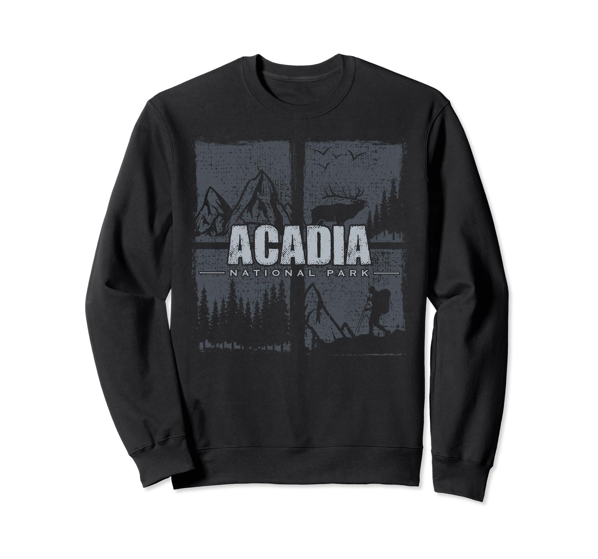 Acadia National Park Us Acadia Sweatshirt - Aesthetic Graphic for Adults - T-Shirt, Sweatshirt, Hoodie