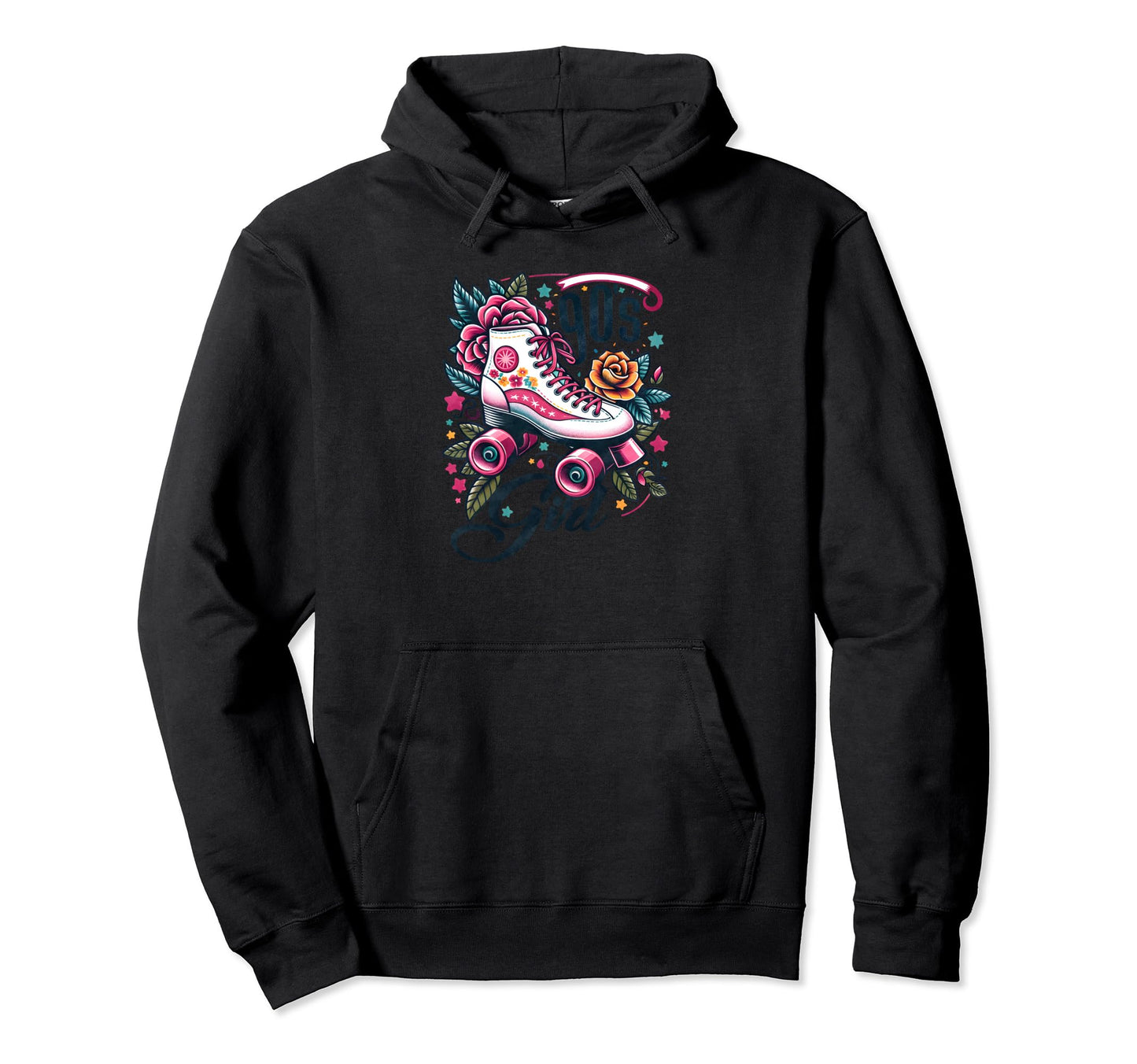 90S Rainbow Hoodie - Casual Everyday Wear Unisex - T-Shirt, Sweatshirt, Hoodie