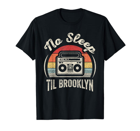 Boombox 80S 90S Music Lover Sunset T-Shirt - Minimalist Print for Adults - T-Shirt, Sweatshirt, Hoodie