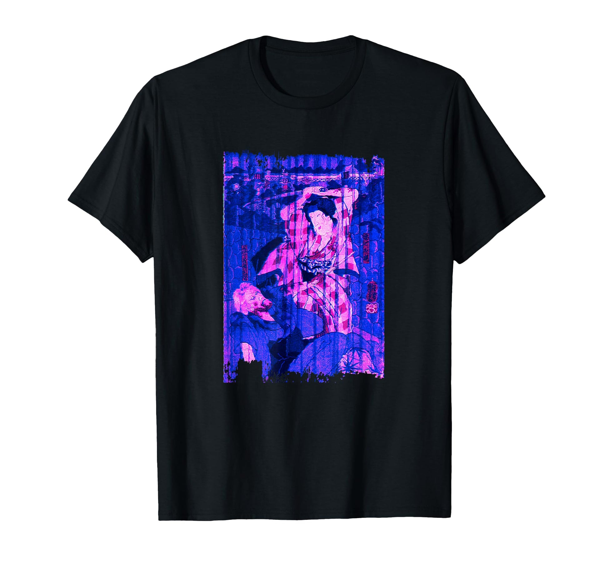 Japanese Woodblock Kuniyoshi Art T-Shirt - Casual Everyday Wear Unisex - T-Shirt, Sweatshirt, Hoodie