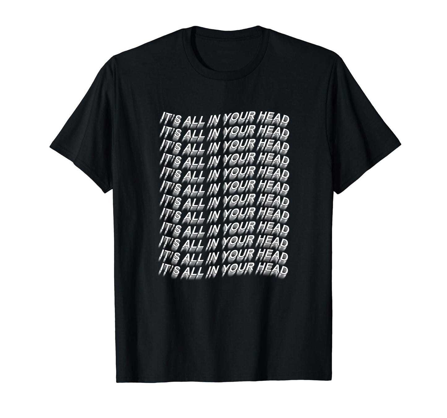 Its All Your Head Vaporwave Aesthetic T-Shirt - Casual Everyday Wear Unisex - T-Shirt, Sweatshirt, Hoodie