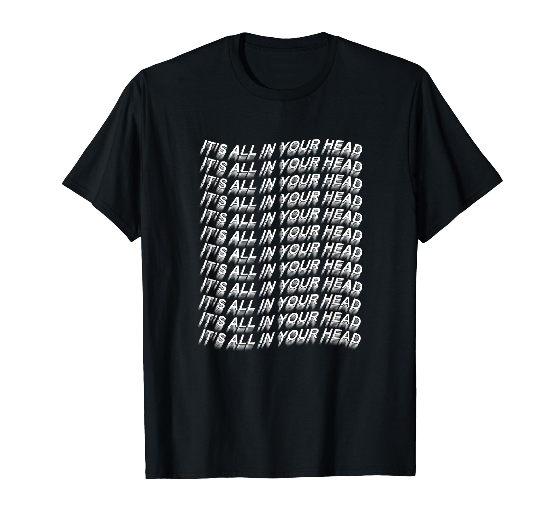 Its All Your Head Vaporwave Aesthetic T-Shirt - Casual Everyday Wear Unisex - T-Shirt, Sweatshirt, Hoodie