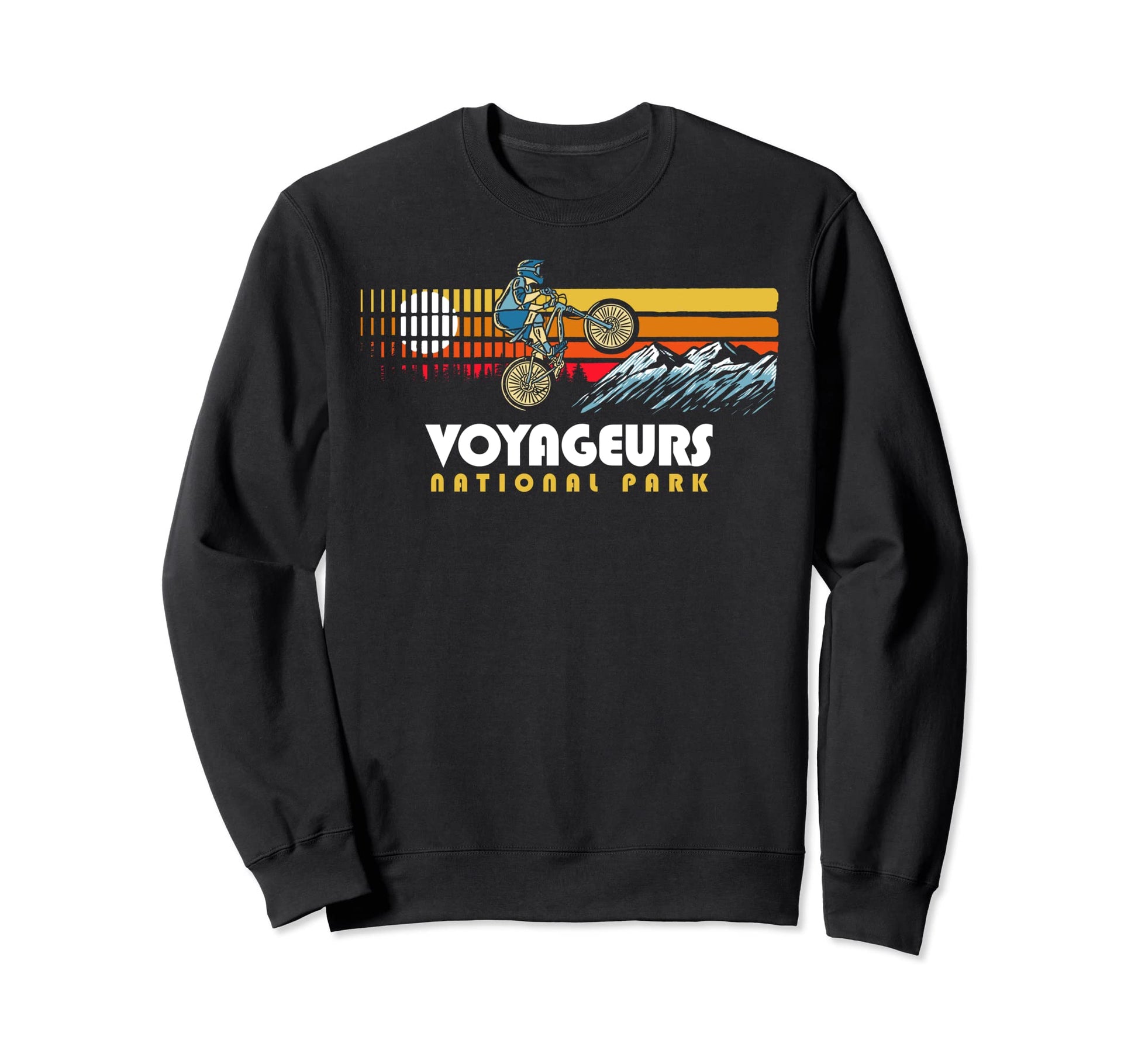 80S Voyageurs National Park Sweatshirt - Novelty Apparel Men Women - T-Shirt, Sweatshirt, Hoodie