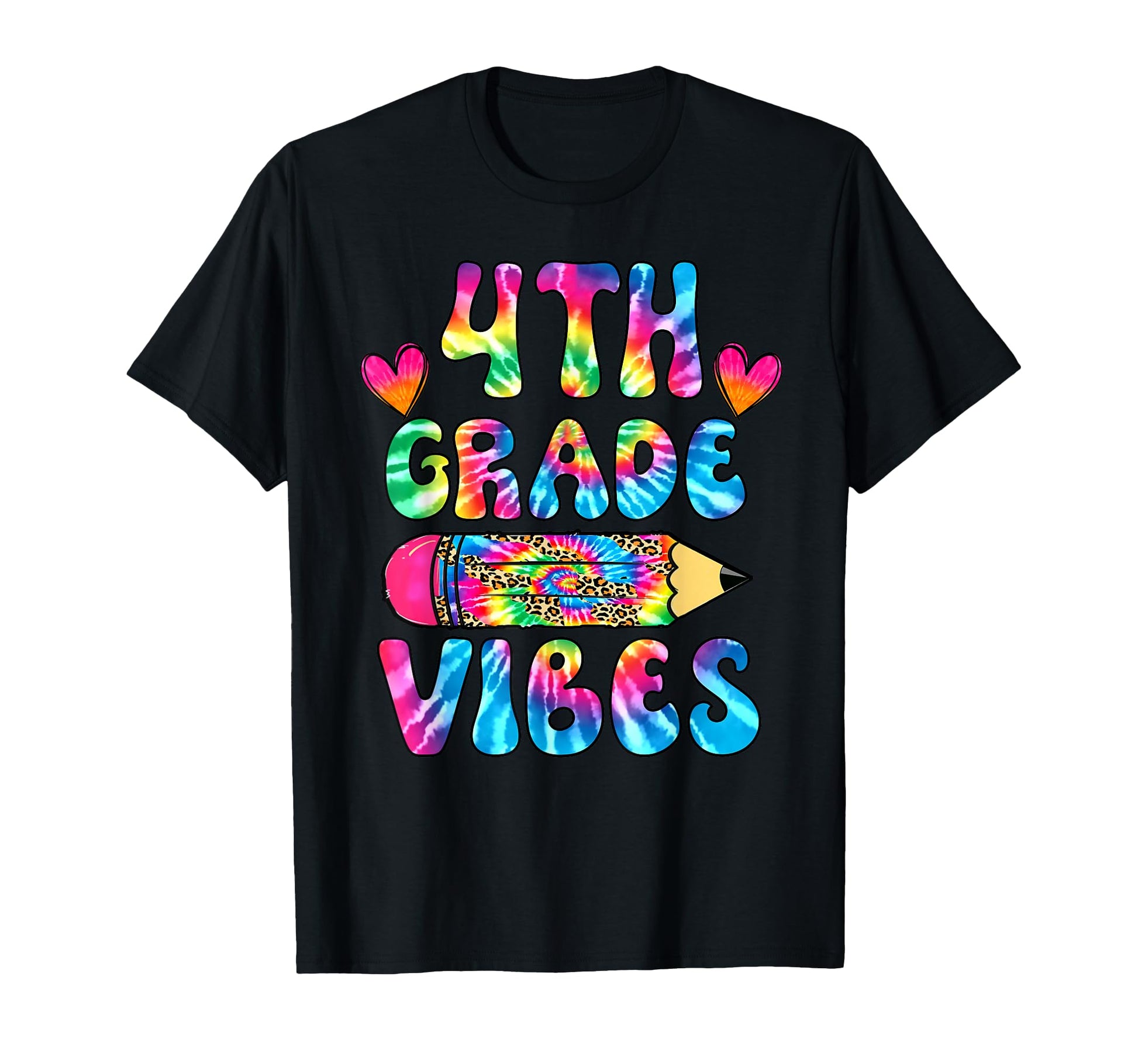 First Day 4Th Grade Vibes Teacher Back T-Shirt - Unique Graphic Men Women - T-Shirt, Sweatshirt, Hoodie