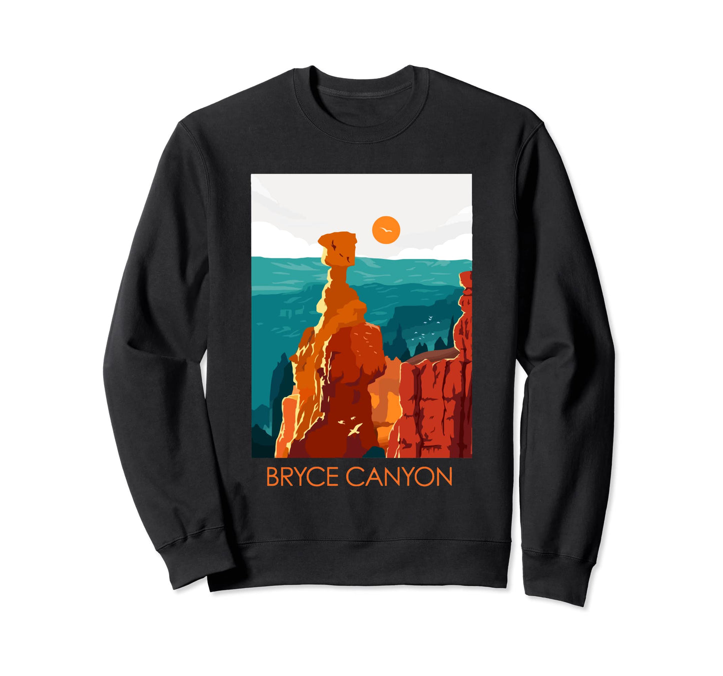 Bryce Canyon National Park Hiking Sweatshirt - Novelty Apparel Unisex - T-Shirt, Sweatshirt, Hoodie