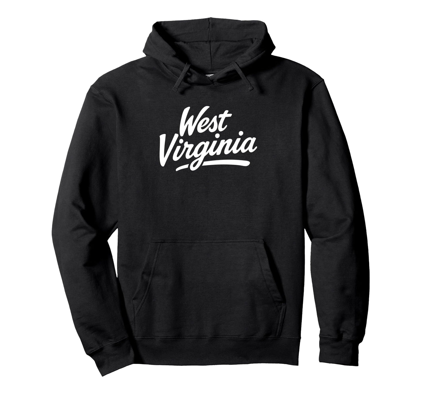 West Virginia Script Hoodie - Novelty Apparel for Adults - T-Shirt, Sweatshirt, Hoodie