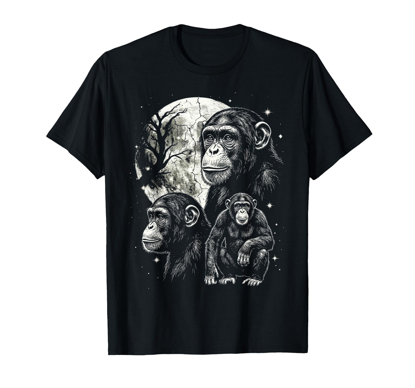 Chimpanzee 90S Aesthetic Y2K T-Shirt - Casual Everyday Wear for Adults - T-Shirt, Sweatshirt, Hoodie