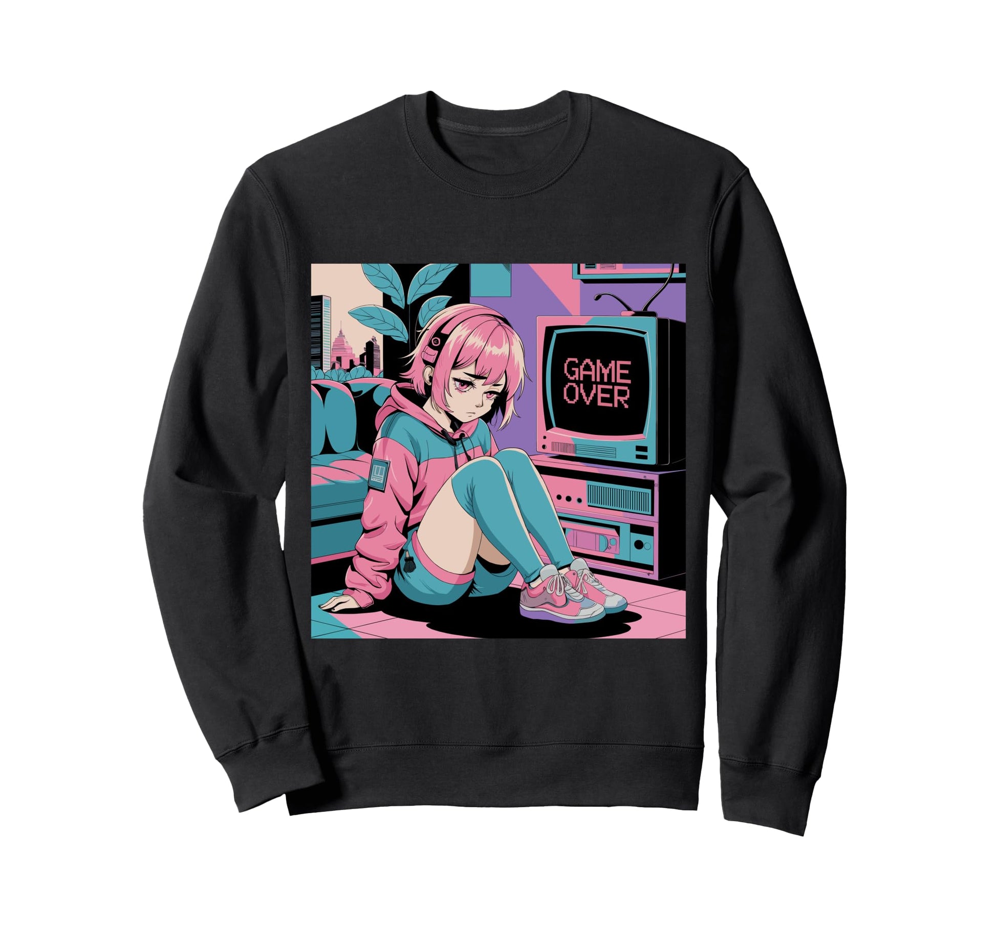 Japanese Anime Romance Cozy Sweatshirt - Aesthetic Graphic Unisex - T-Shirt, Sweatshirt, Hoodie