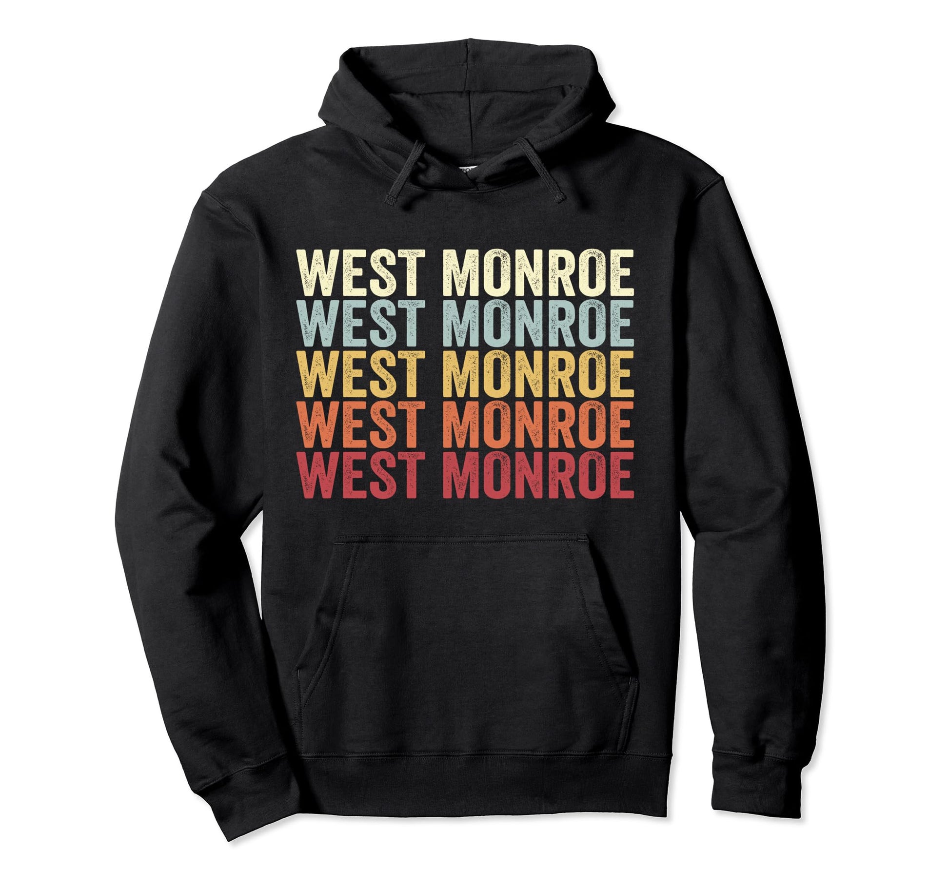 West Monroe New York West Monroe Ny Hoodie - Minimalist Print Men Women - T-Shirt, Sweatshirt, Hoodie
