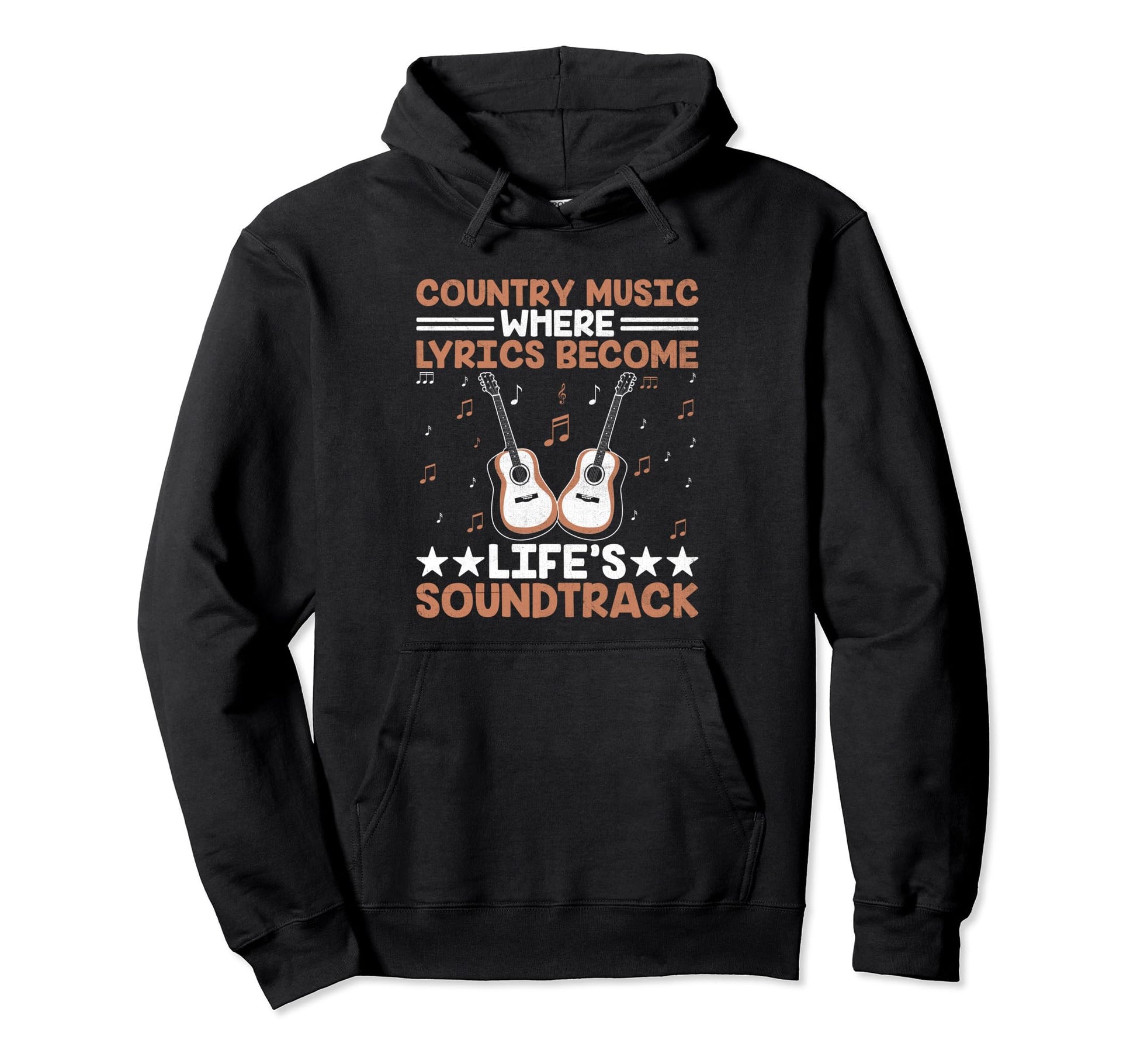 County Music Music Lover Western Country Hoodie - Trendy Graphic Unisex - T-Shirt, Sweatshirt, Hoodie