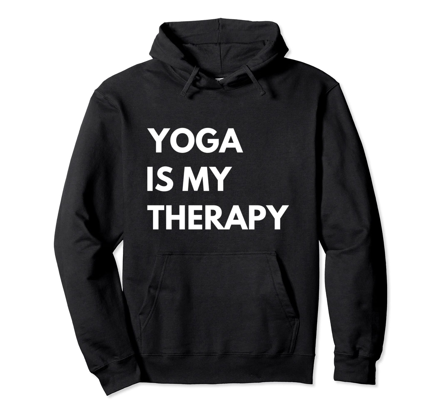 Funny Yoga Therapy Meditation Instructor Hoodie - Graphic Print Men Women - T-Shirt, Sweatshirt, Hoodie
