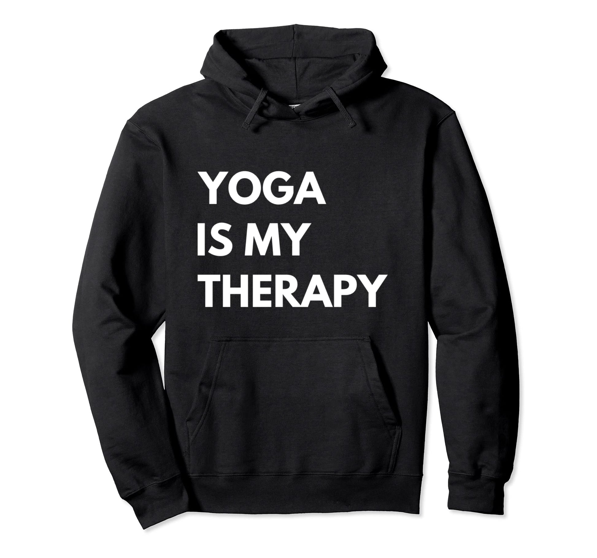 Funny Yoga Therapy Meditation Instructor Hoodie - Graphic Print Men Women - T-Shirt, Sweatshirt, Hoodie