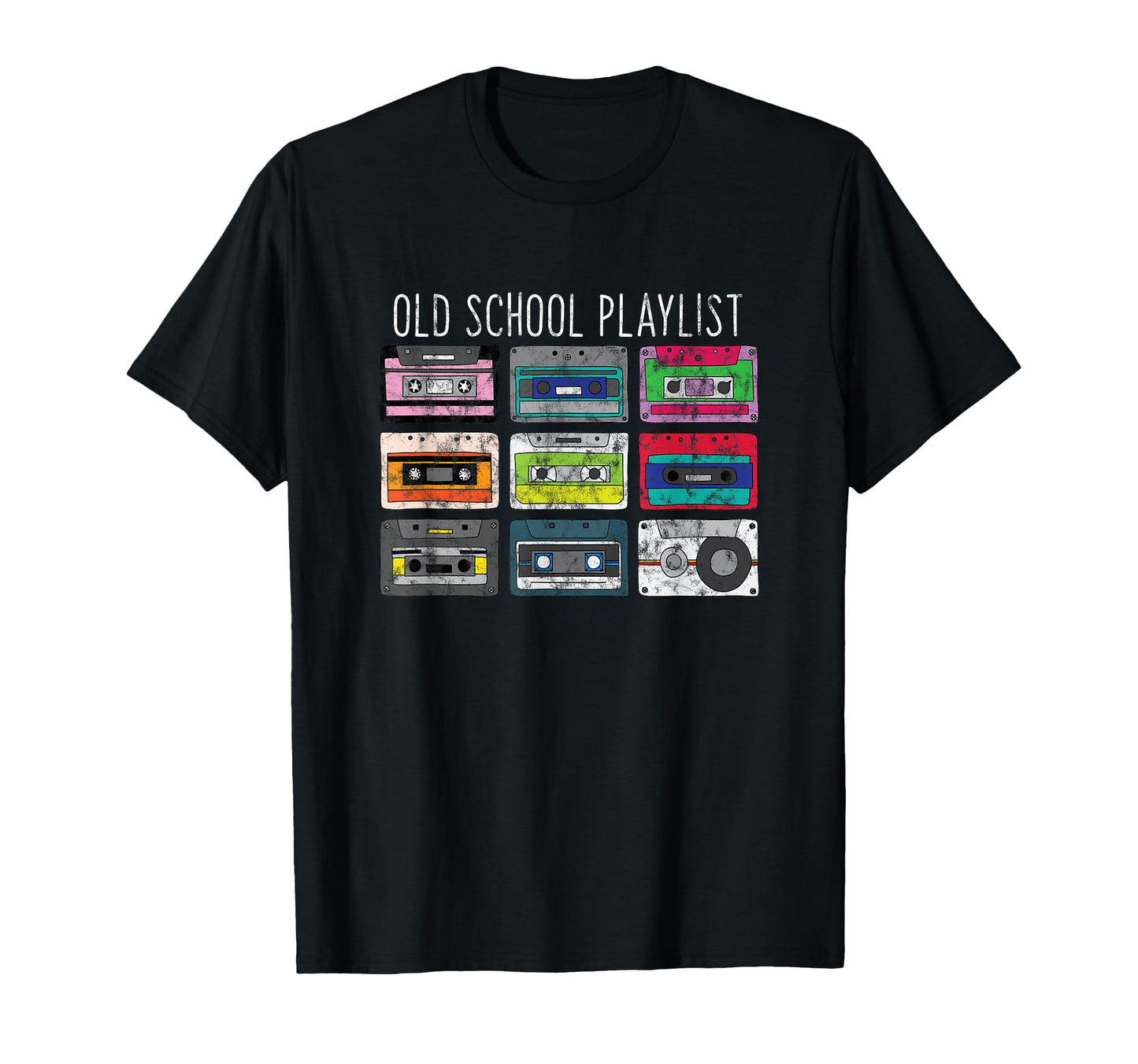 Cassette Tape Music 80S Old School T-Shirt - Custom Art Print Men Women - T-Shirt, Sweatshirt, Hoodie