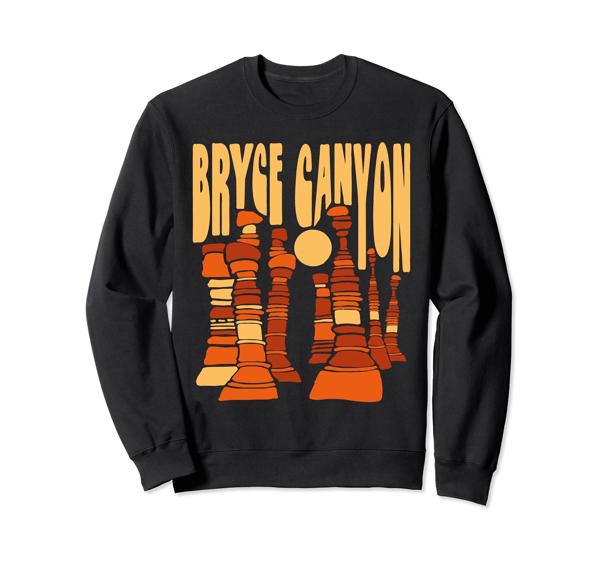 Bryce Canyon National Park Hoo Doo Sweatshirt - Graphic Print Unisex - T-Shirt, Sweatshirt, Hoodie