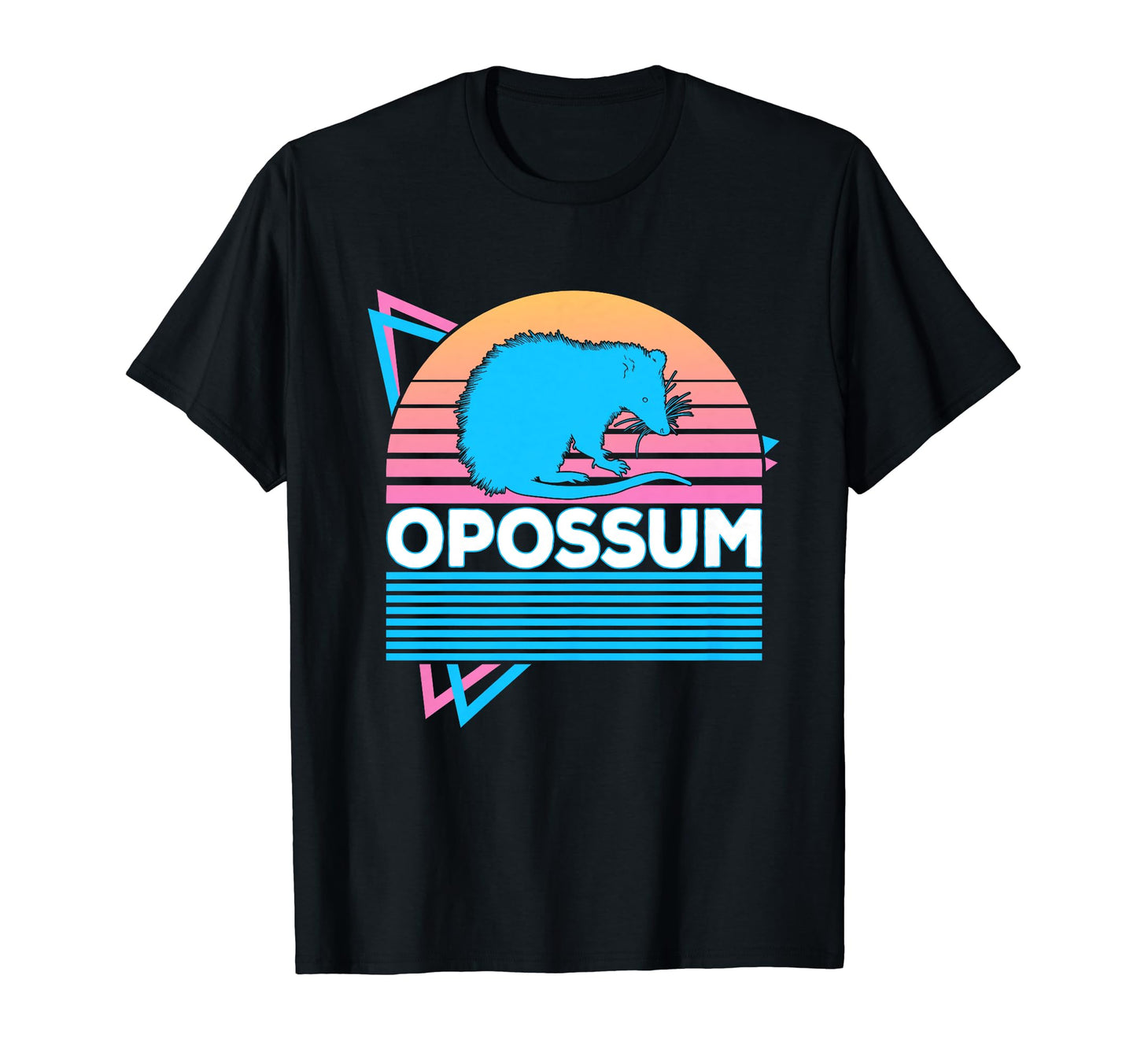 Opossum Vaporwave Aesthetic T-Shirt - Aesthetic Graphic Men Women - T-Shirt, Sweatshirt, Hoodie