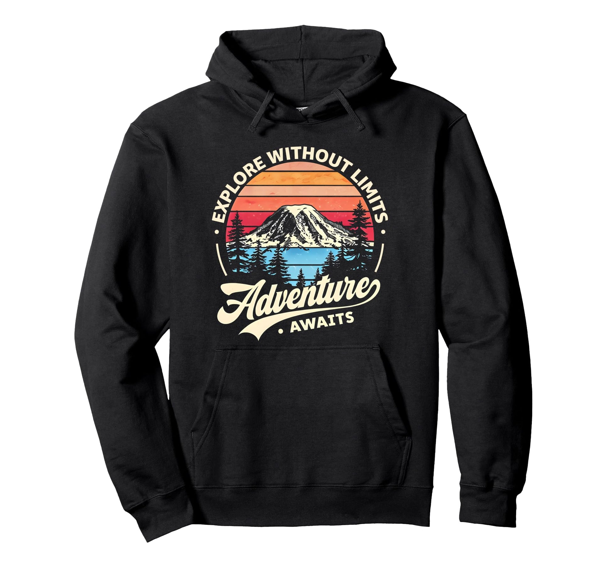 Adventure Awaits Washington State Hoodie - Streetwear Style Men Women - T-Shirt, Sweatshirt, Hoodie